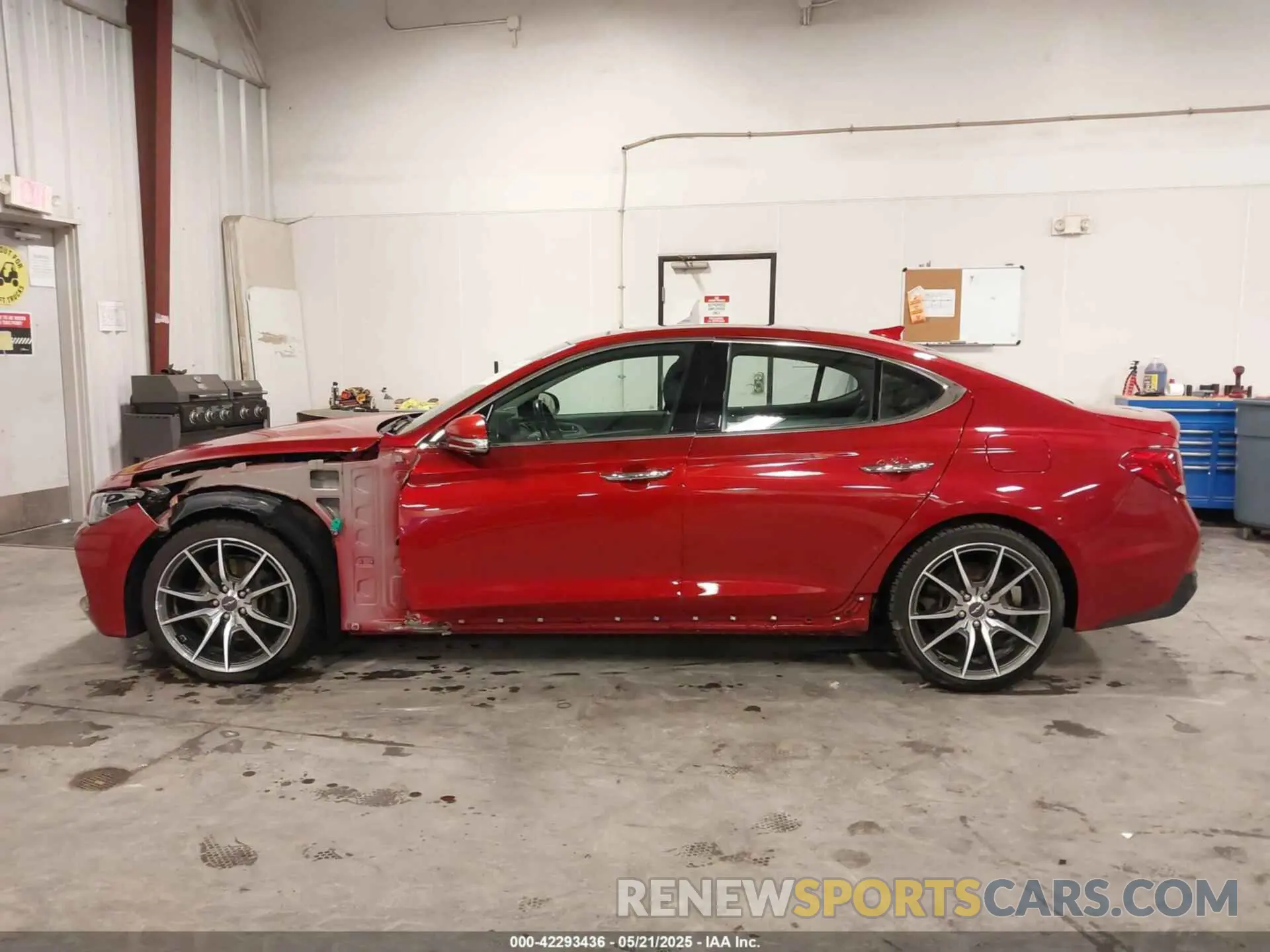 15 Фотография поврежденного автомобиля KMTG44LA3LU059816 GENESIS G70 2020