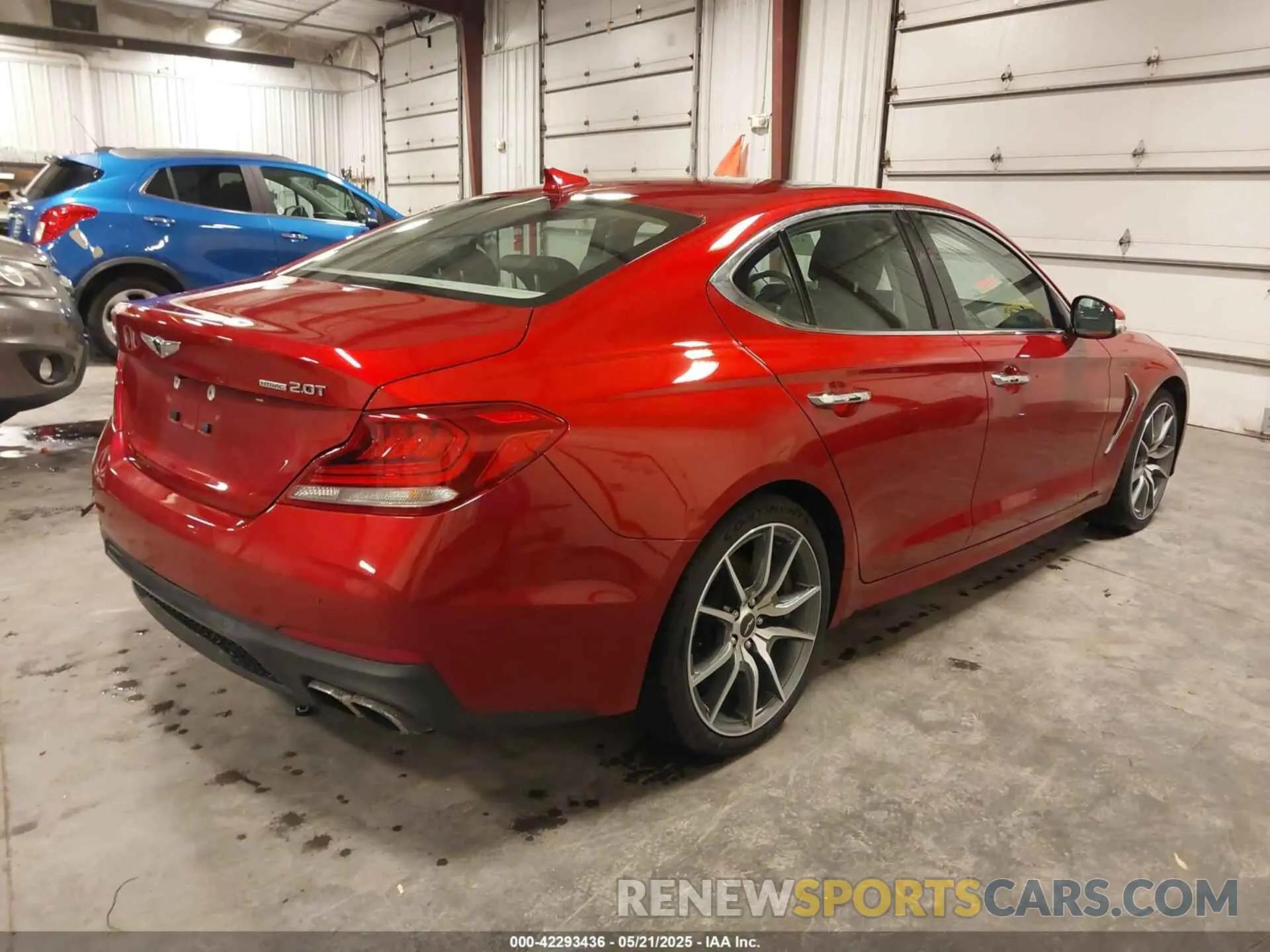 4 Фотография поврежденного автомобиля KMTG44LA3LU059816 GENESIS G70 2020