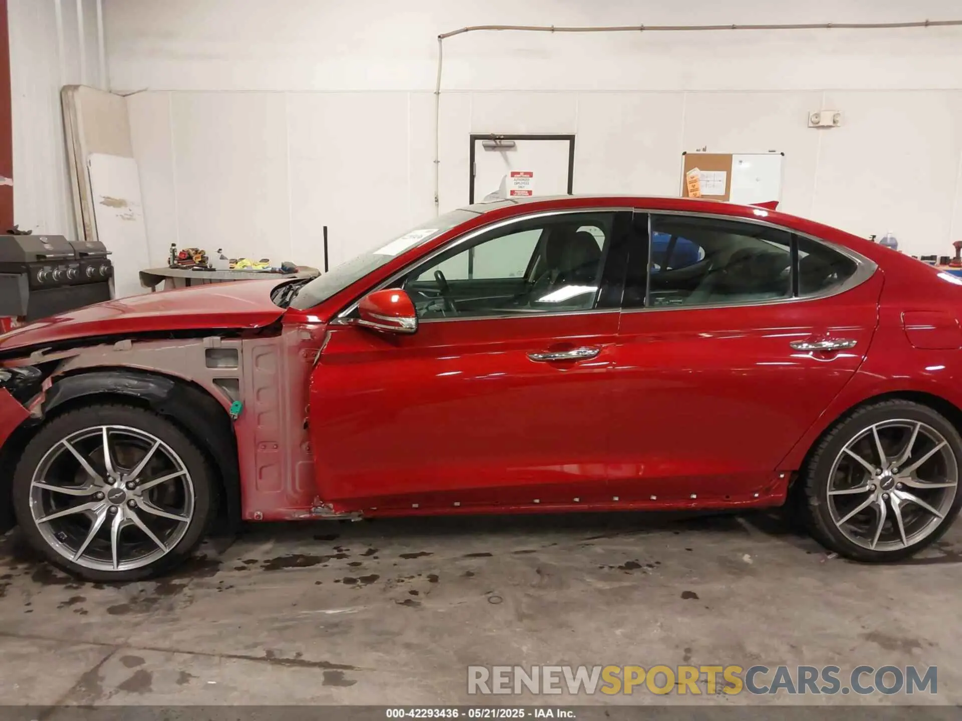 6 Фотография поврежденного автомобиля KMTG44LA3LU059816 GENESIS G70 2020