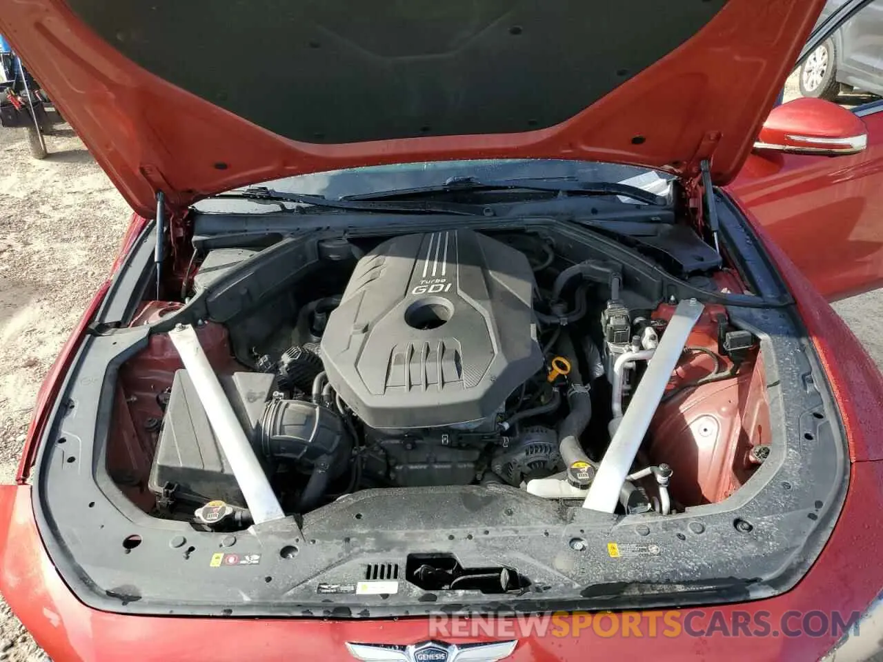 11 Photograph of a damaged car KMTG44LA6LU045375 GENESIS G70 2020