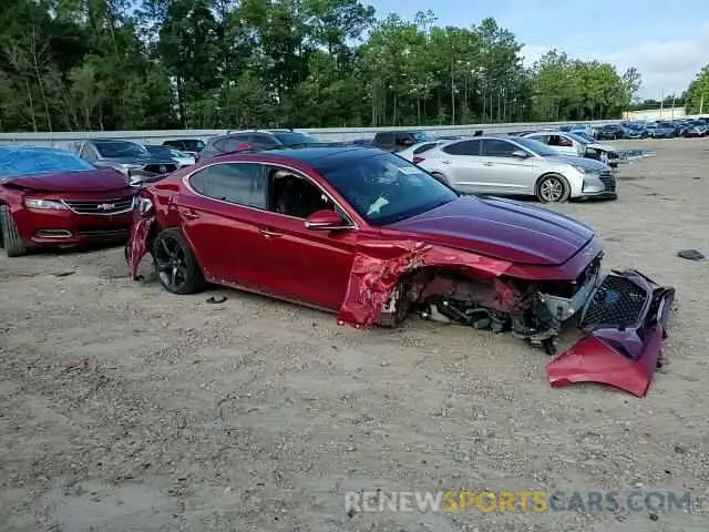 13 Photograph of a damaged car KMTG44LA6LU045375 GENESIS G70 2020