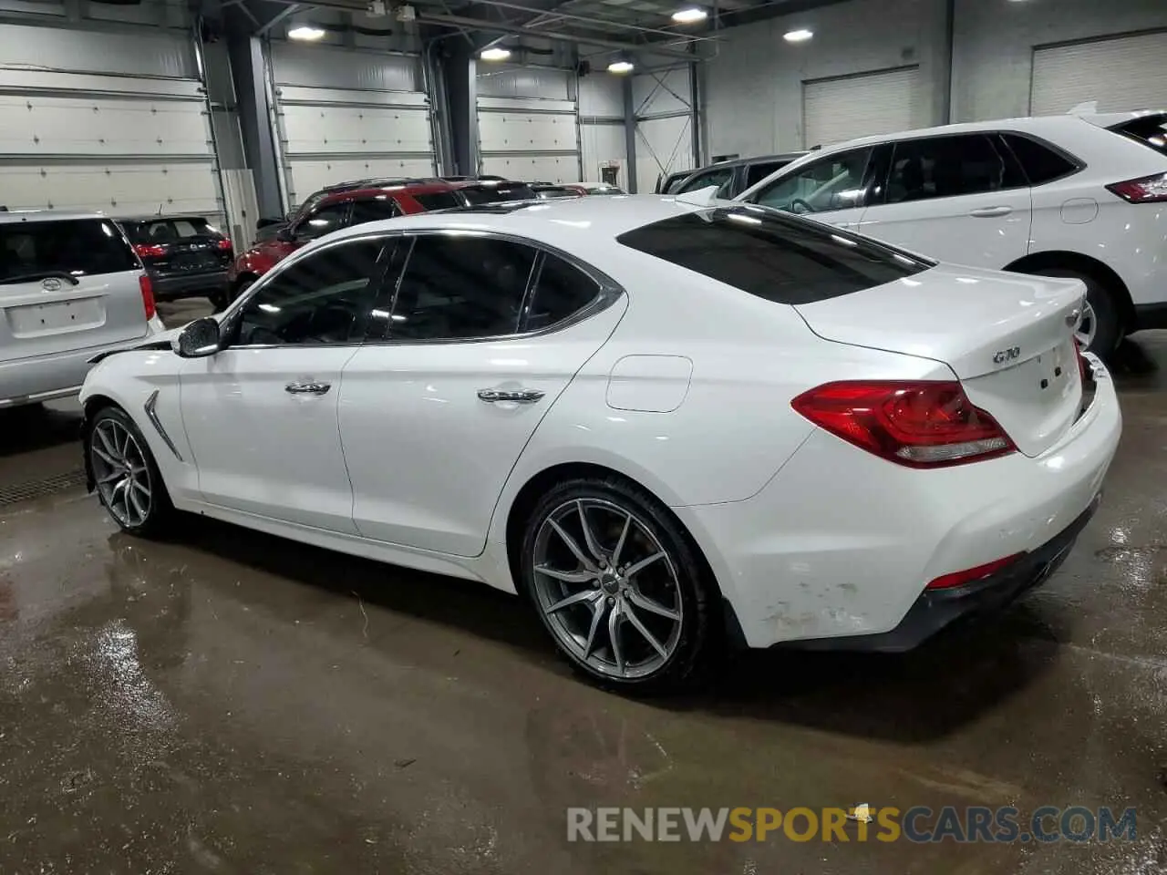 2 Фотография поврежденного автомобиля KMTG44LA6LU055517 GENESIS G70 2020