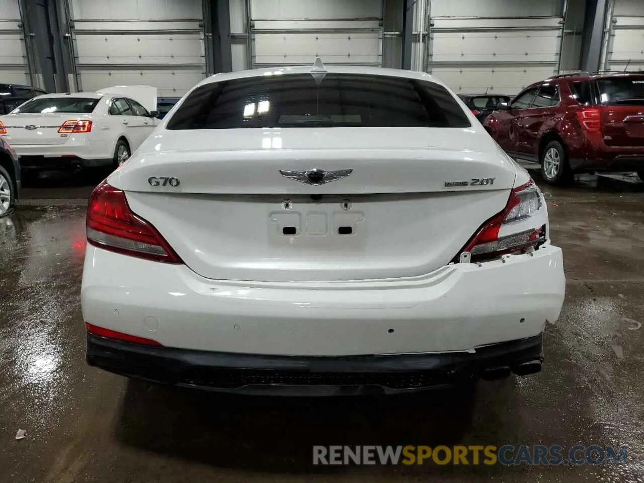 6 Фотография поврежденного автомобиля KMTG44LA6LU055517 GENESIS G70 2020
