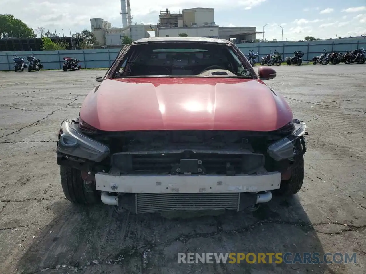 5 Photograph of a damaged car KMTG44LA8LU045233 GENESIS G70 2020