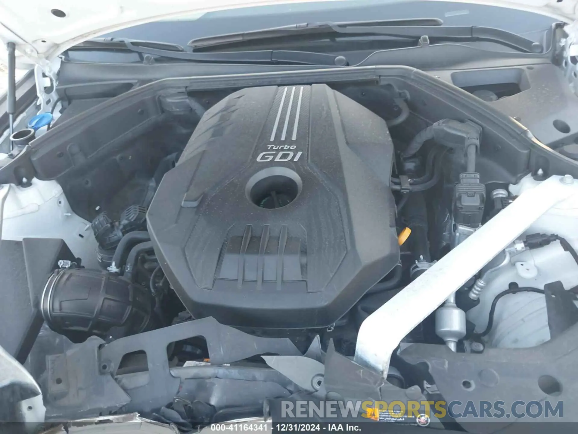 10 Photograph of a damaged car KMTG64LA8LU056386 GENESIS G70 2020