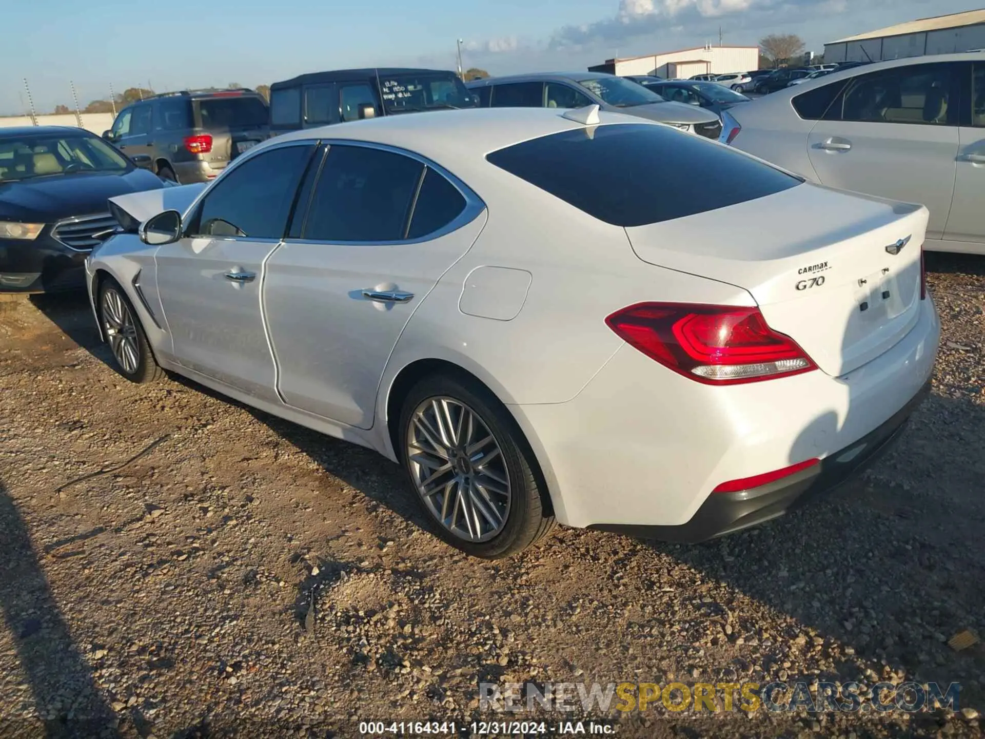 3 Photograph of a damaged car KMTG64LA8LU056386 GENESIS G70 2020