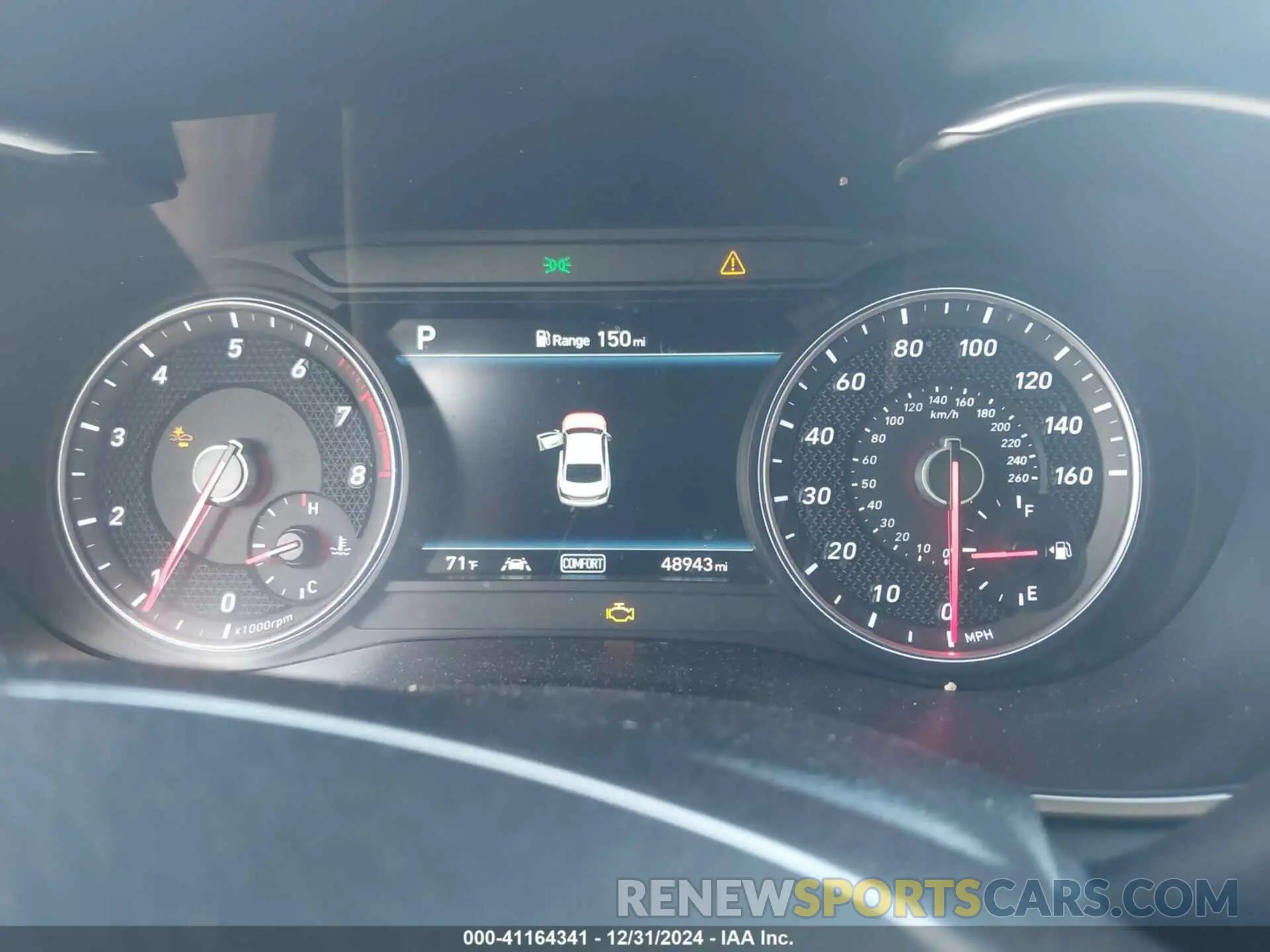 7 Photograph of a damaged car KMTG64LA8LU056386 GENESIS G70 2020