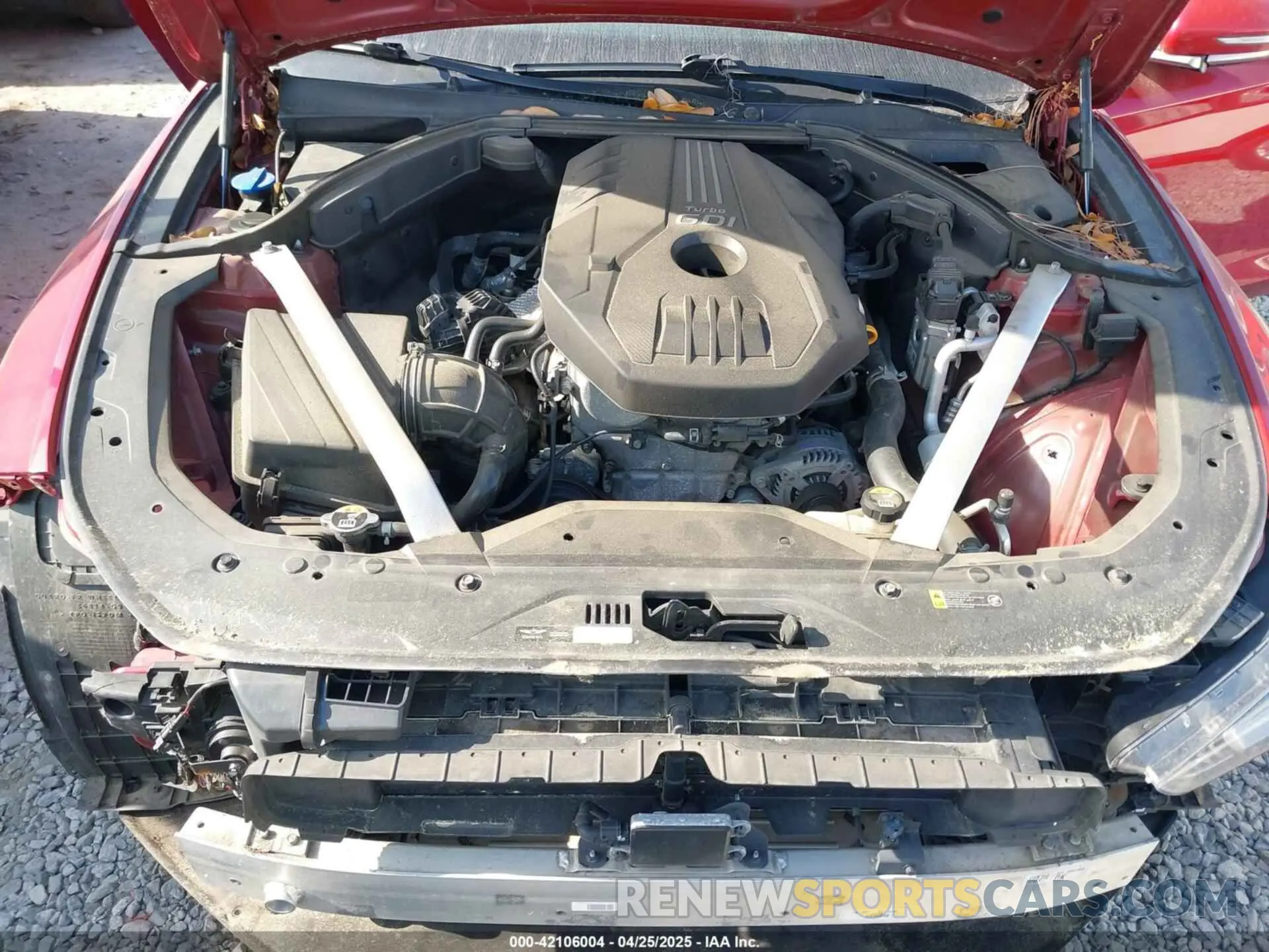 10 Фотография поврежденного автомобиля KMTG64LA8LU062365 GENESIS G70 2020