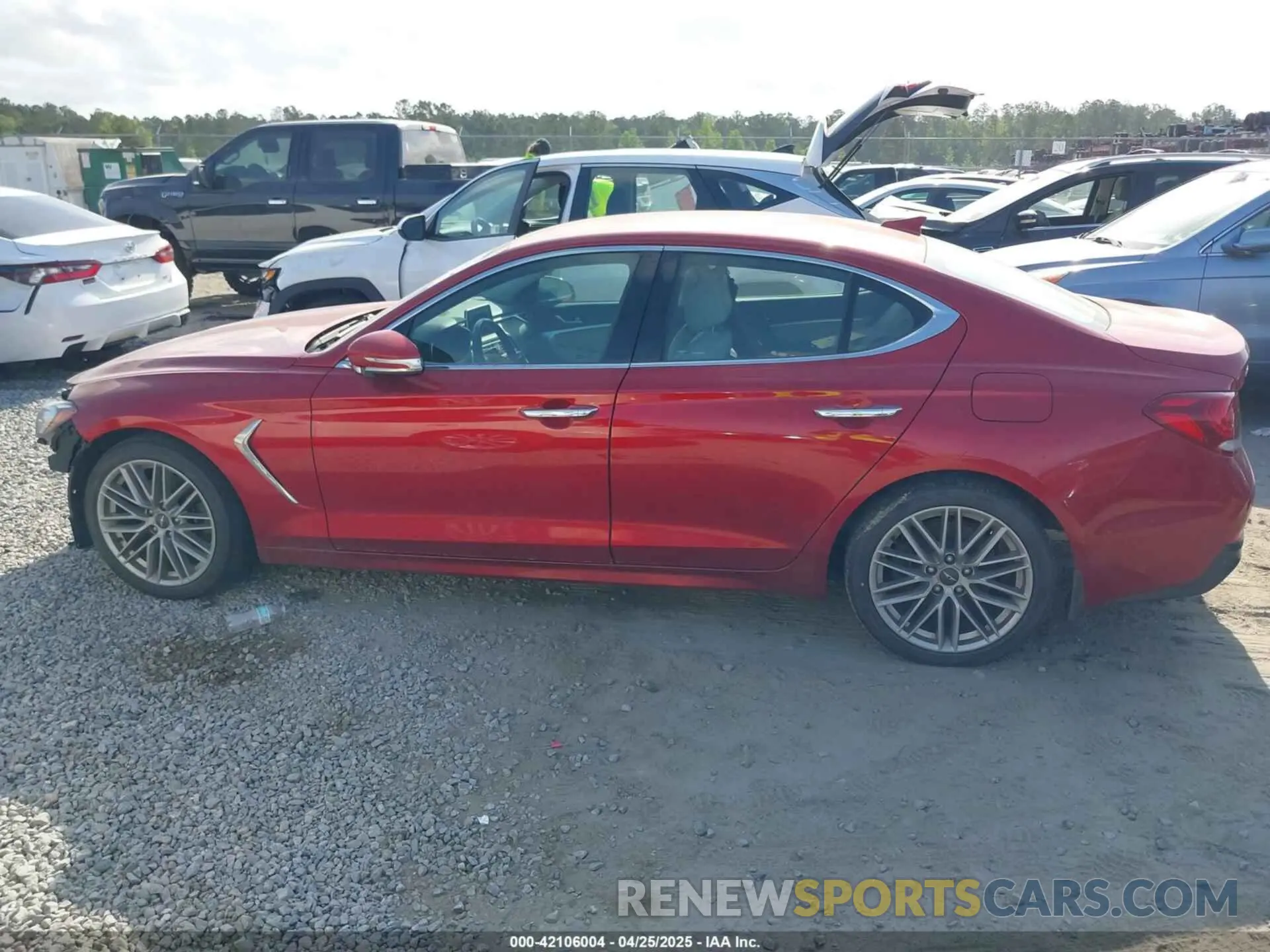 14 Фотография поврежденного автомобиля KMTG64LA8LU062365 GENESIS G70 2020
