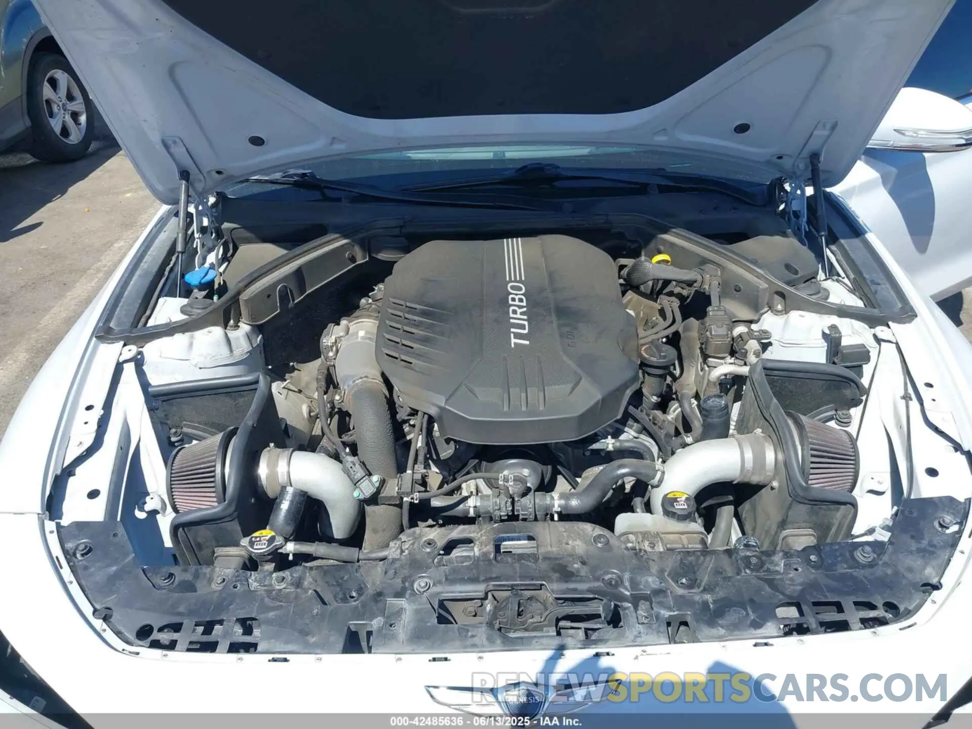 10 Фотография поврежденного автомобиля KMTG74LE2LU059669 GENESIS G70 2020