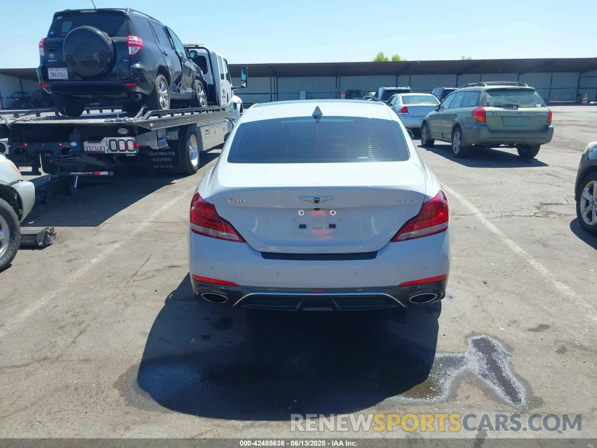 17 Фотография поврежденного автомобиля KMTG74LE2LU059669 GENESIS G70 2020