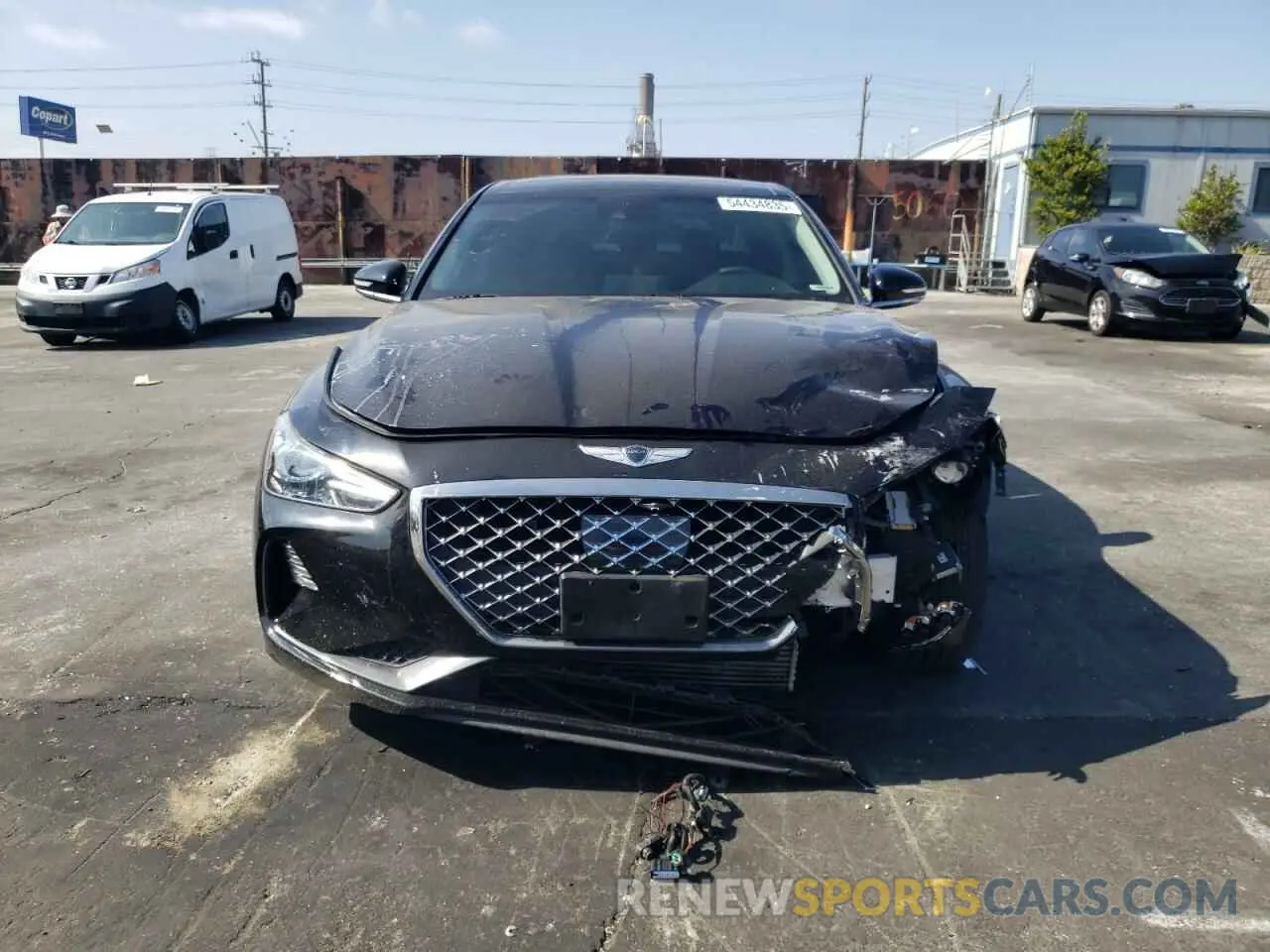 5 Photograph of a damaged car KMTG74LE6LU063692 GENESIS G70 2020