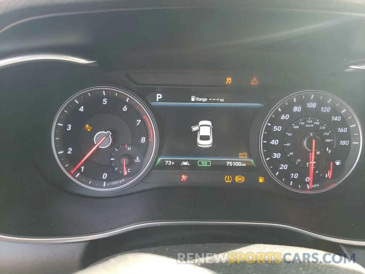 9 Photograph of a damaged car KMTG74LE6LU063692 GENESIS G70 2020