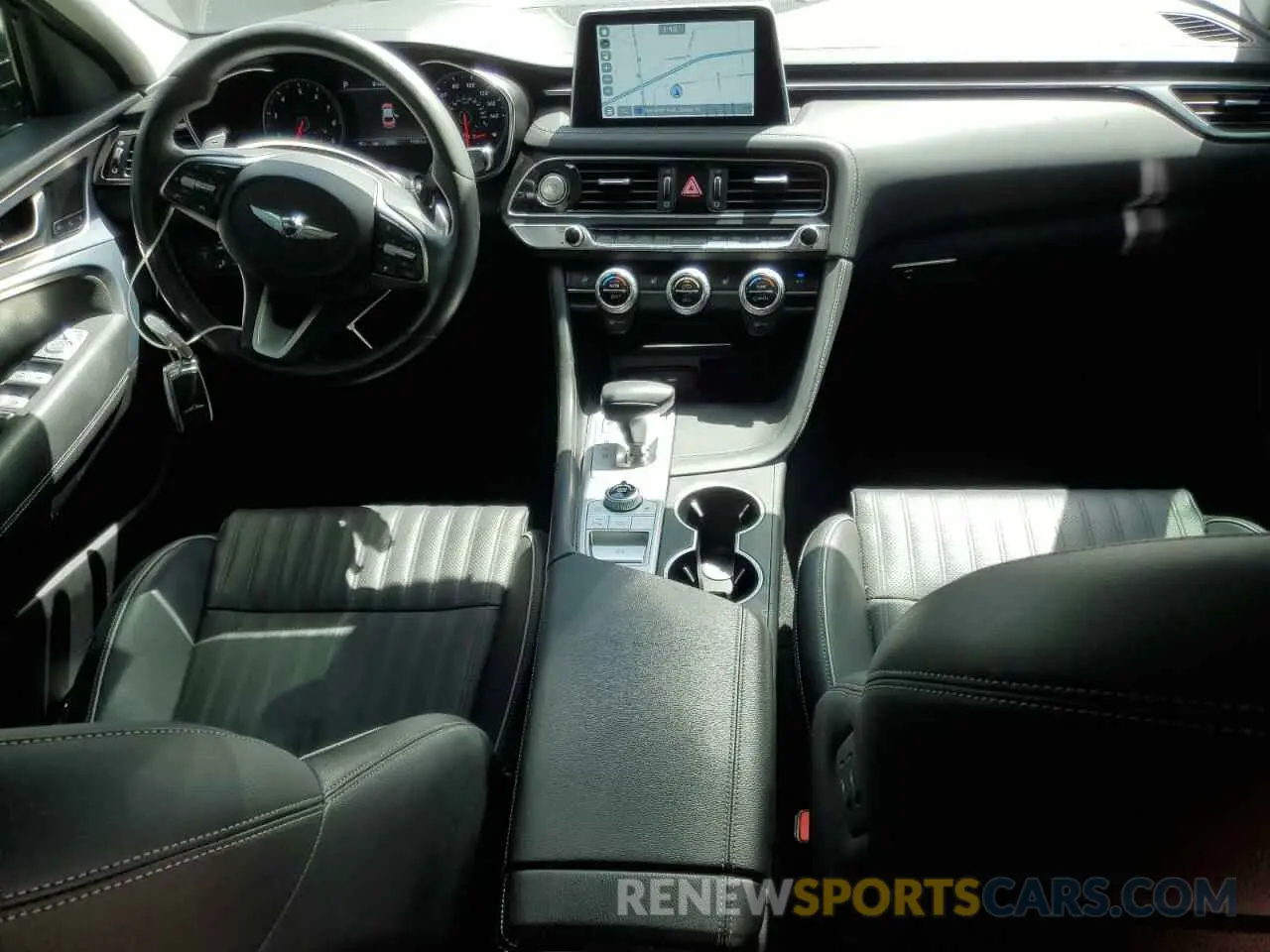 8 Фотография поврежденного автомобиля KMTG34LA0MU074200 GENESIS G70 2021