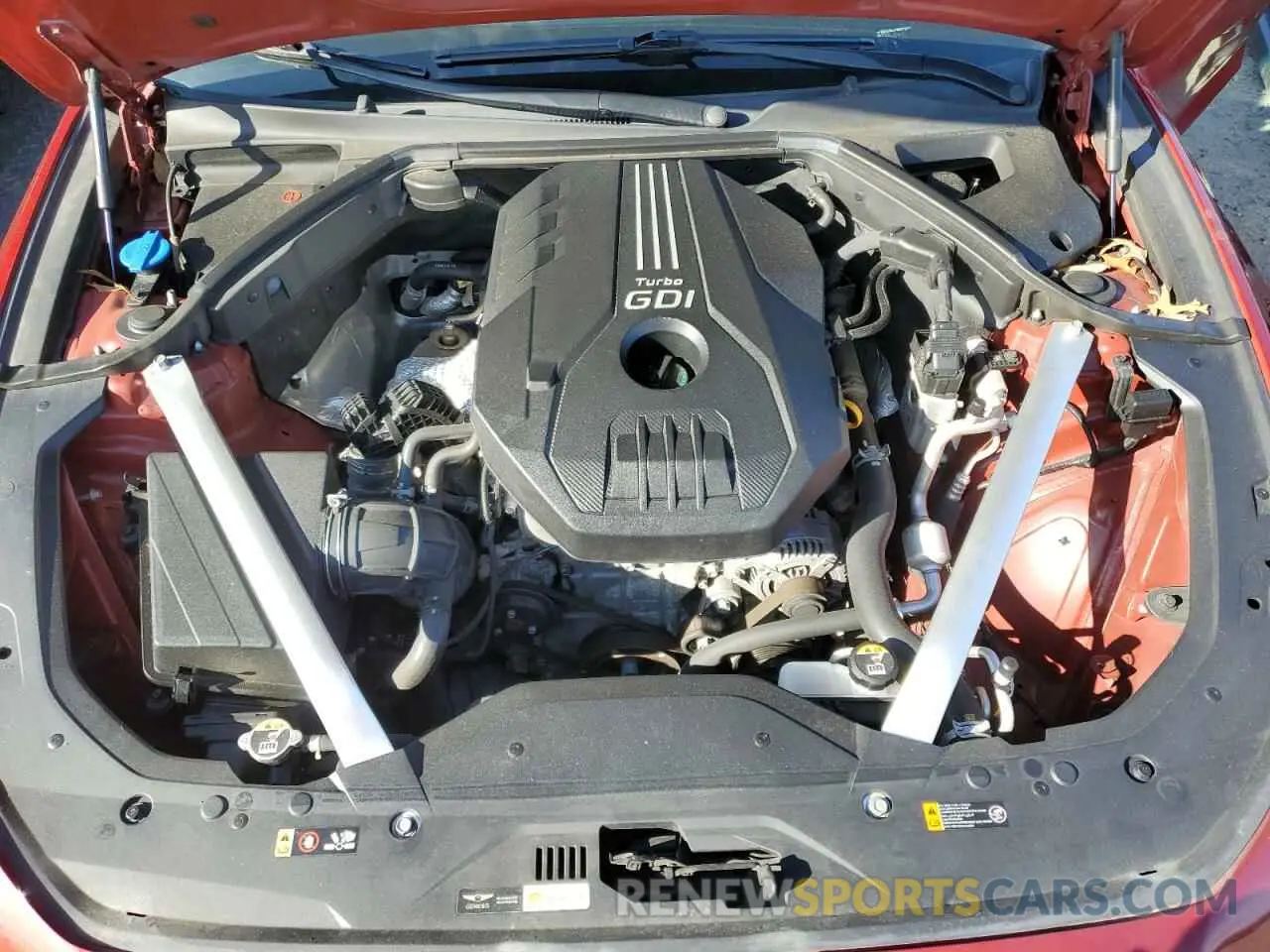 11 Photograph of a damaged car KMTG34LA7MU072427 GENESIS G70 2021