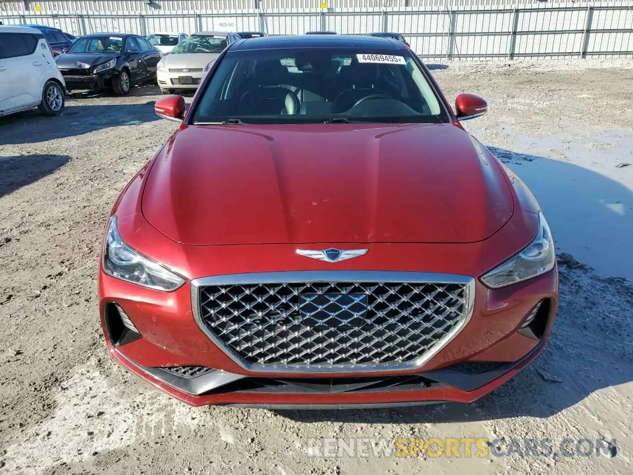 5 Photograph of a damaged car KMTG34LA7MU072427 GENESIS G70 2021