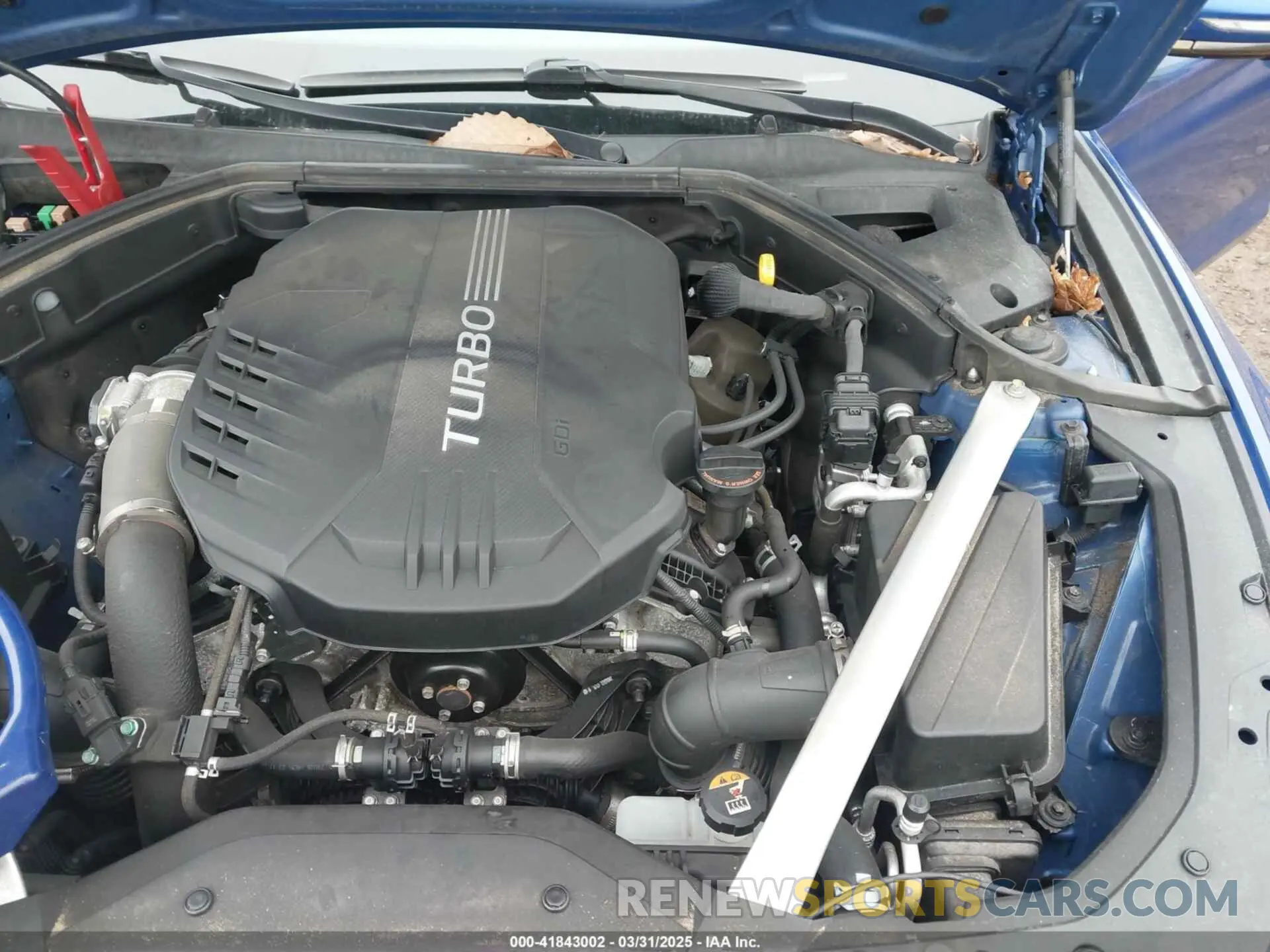 10 Photograph of a damaged car KMTG34LE2MU066635 GENESIS G70 2021