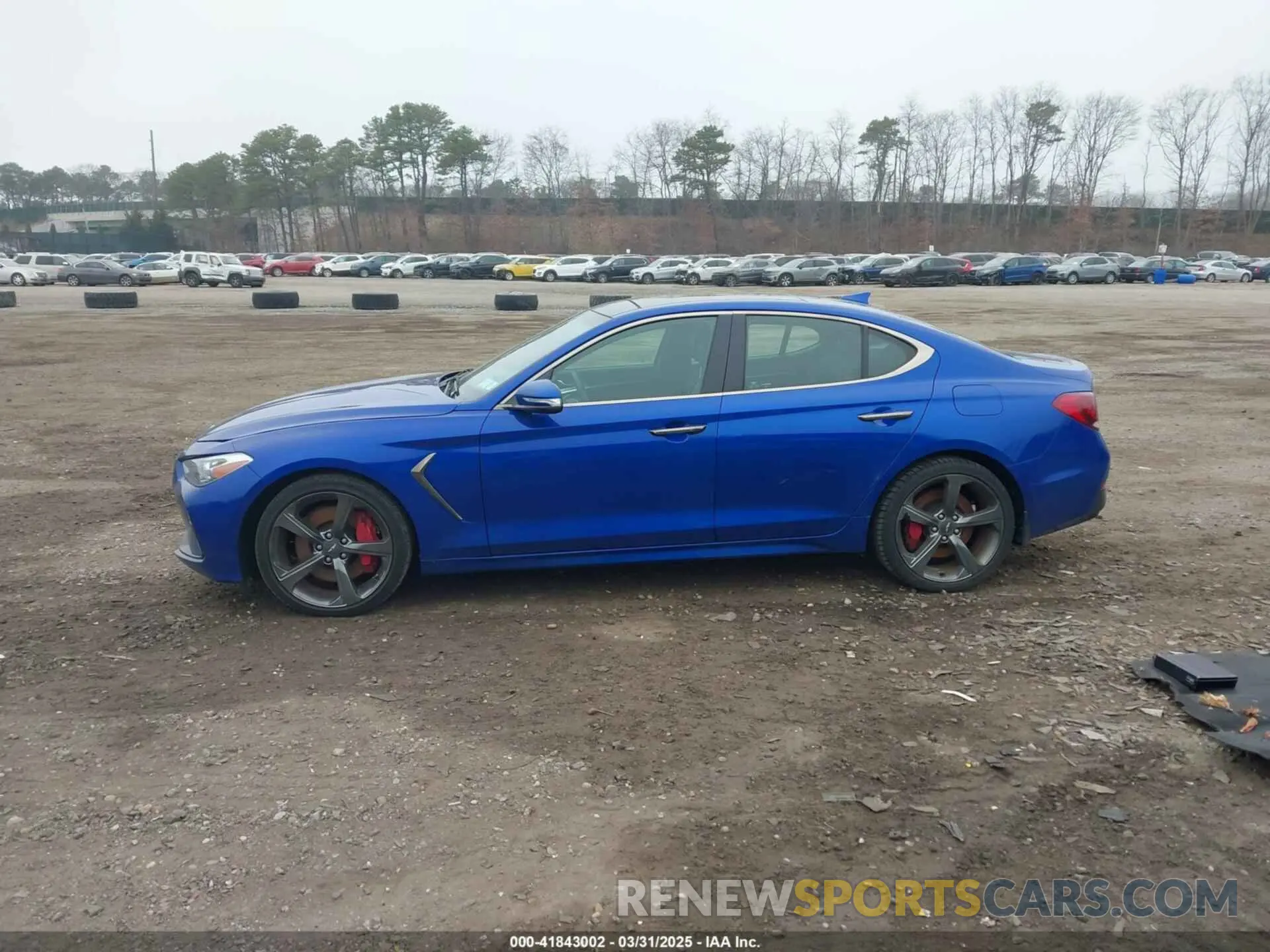 14 Photograph of a damaged car KMTG34LE2MU066635 GENESIS G70 2021