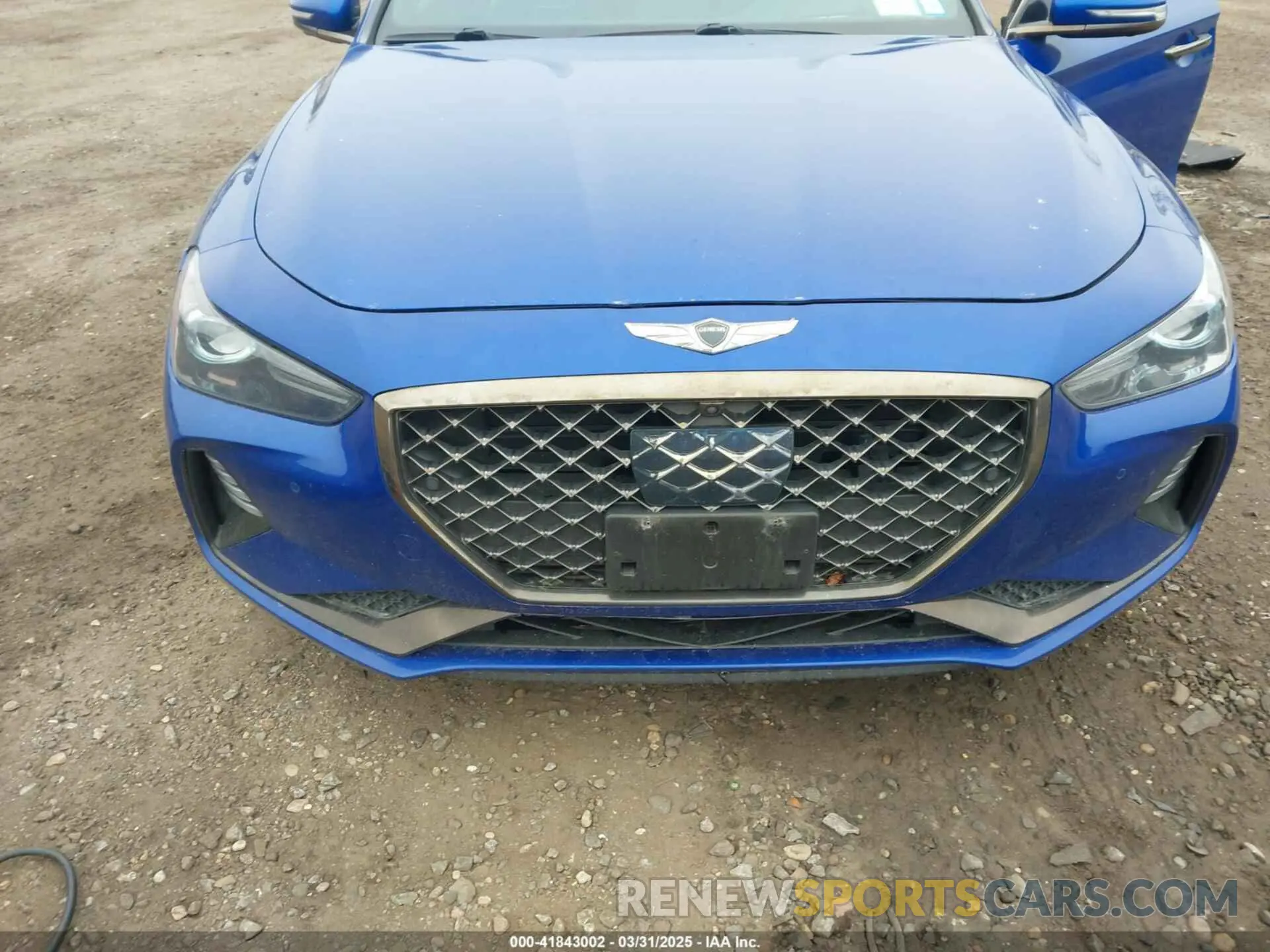 6 Photograph of a damaged car KMTG34LE2MU066635 GENESIS G70 2021