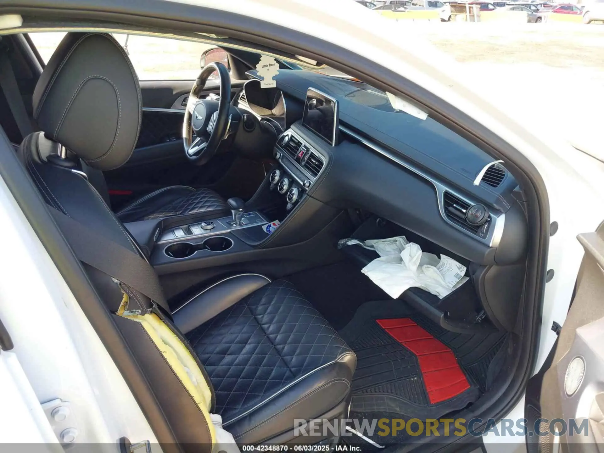 5 Photograph of a damaged car KMTG34LE6MU073393 GENESIS G70 2021