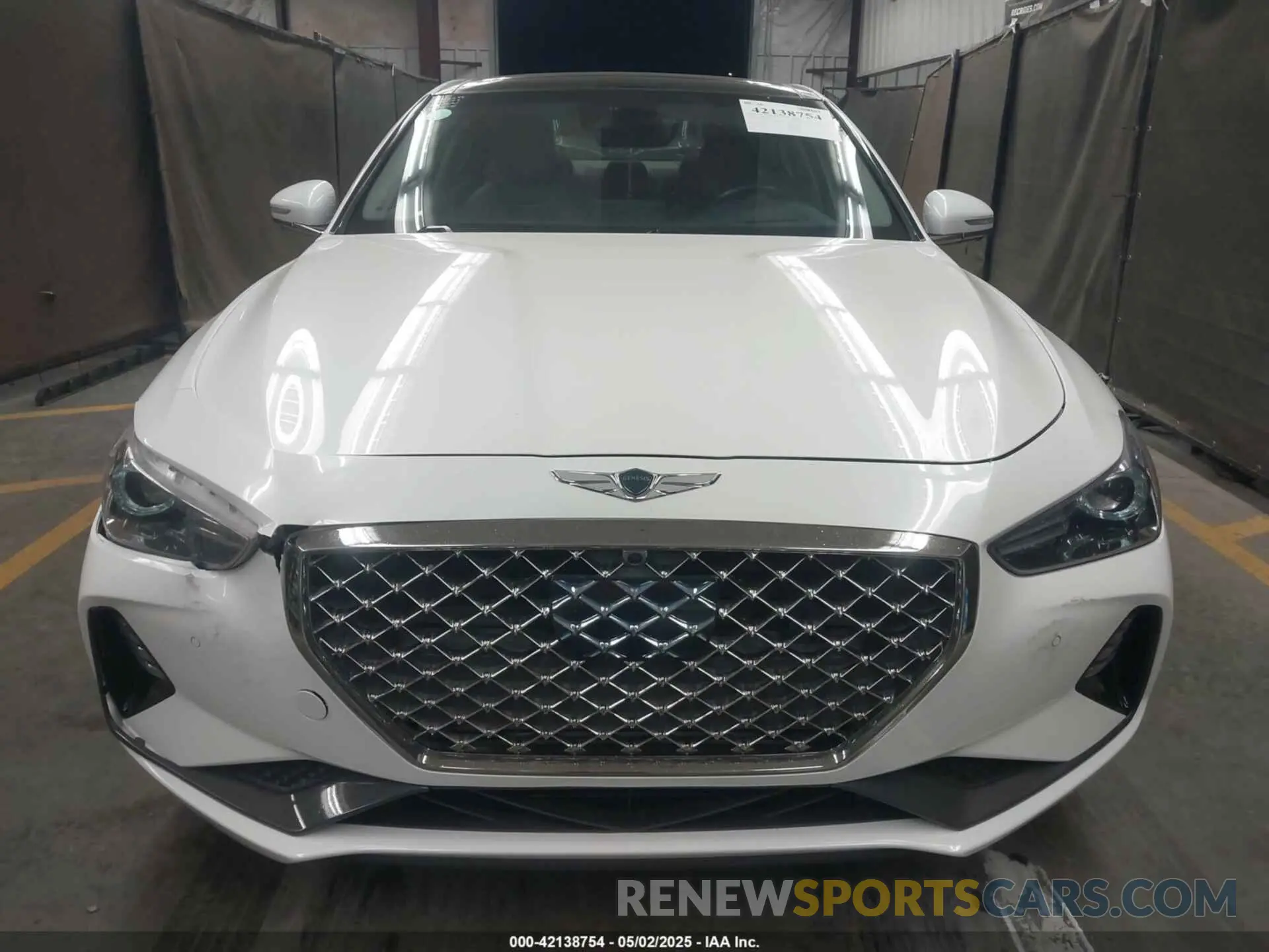 12 Photograph of a damaged car KMTG44LA2MU067102 GENESIS G70 2021
