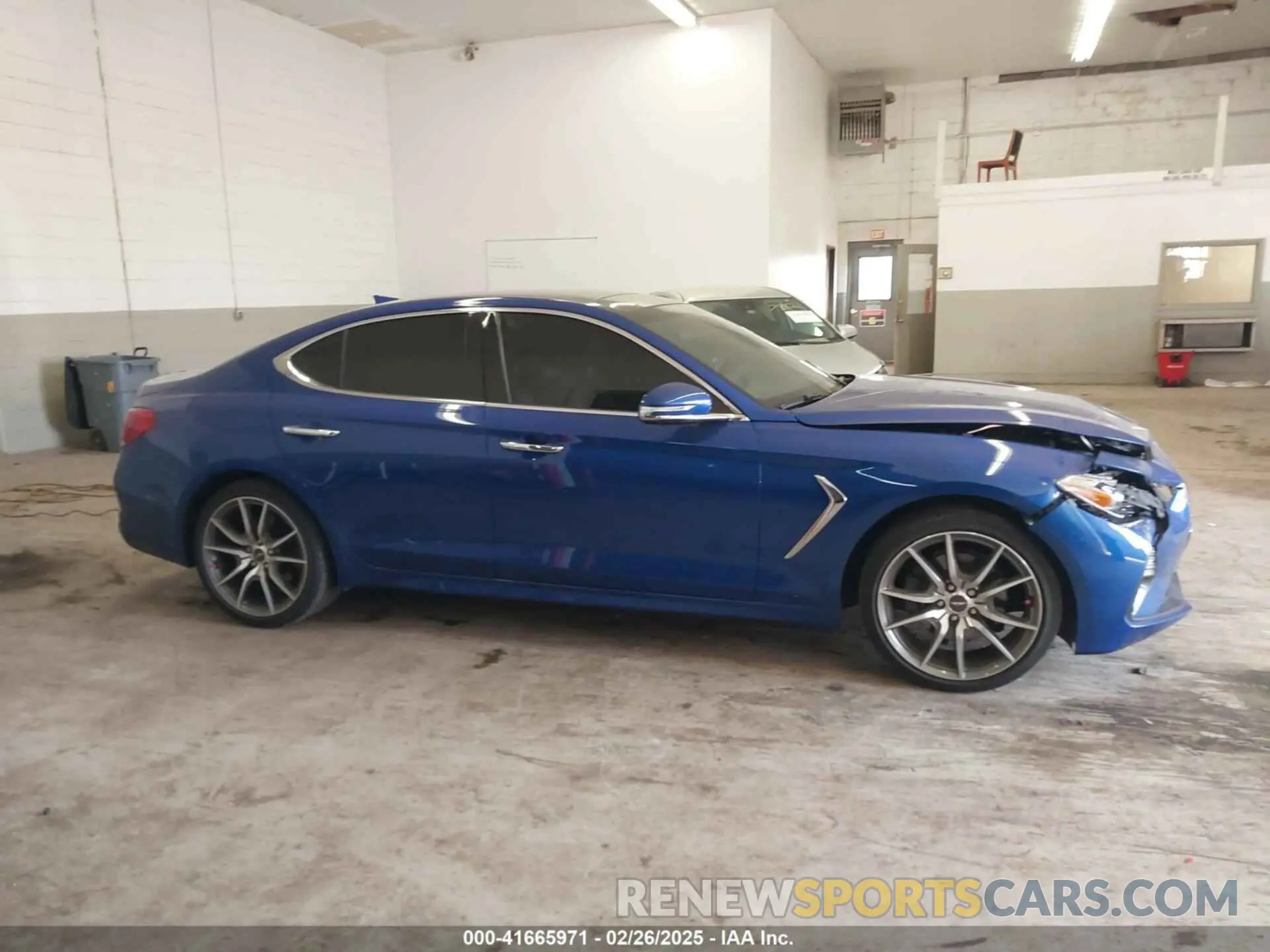 14 Фотография поврежденного автомобиля KMTG44LA4MU073743 GENESIS G70 2021
