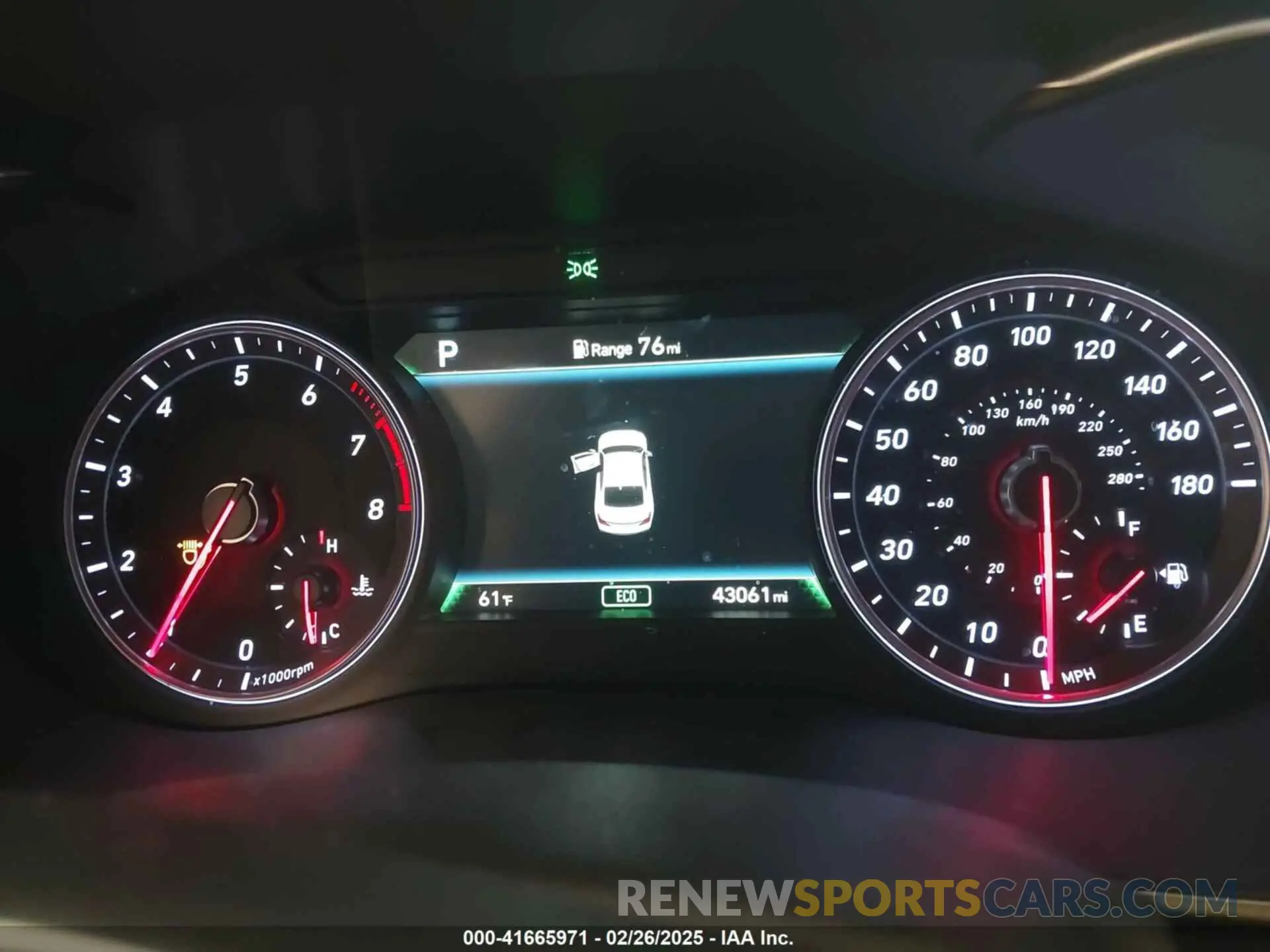 7 Фотография поврежденного автомобиля KMTG44LA4MU073743 GENESIS G70 2021
