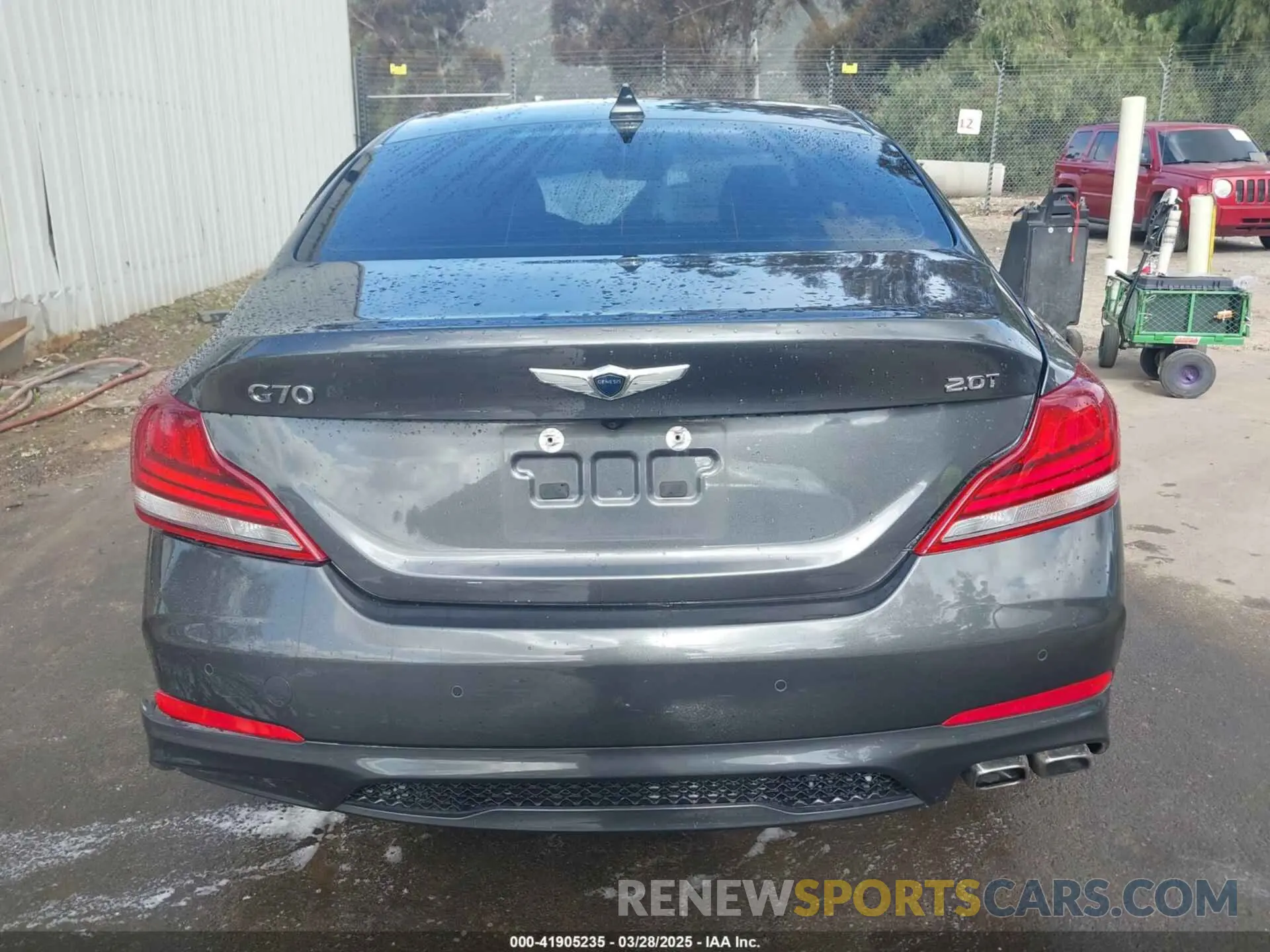 16 Photograph of a damaged car KMTG44LA9MU067016 GENESIS G70 2021