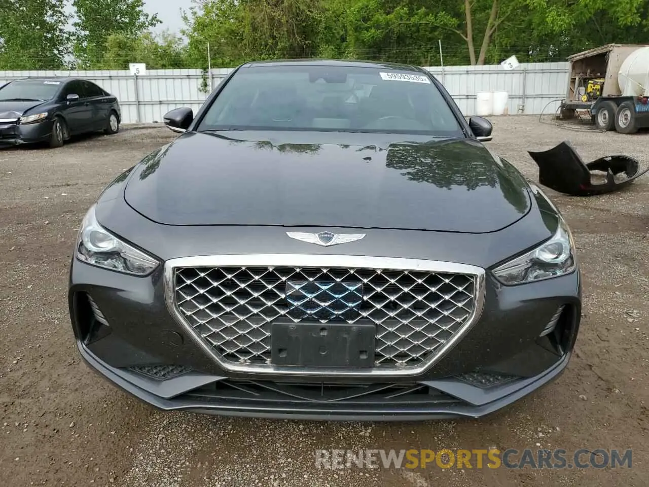 5 Фотография поврежденного автомобиля KMTG64LA0MU065875 GENESIS G70 2021