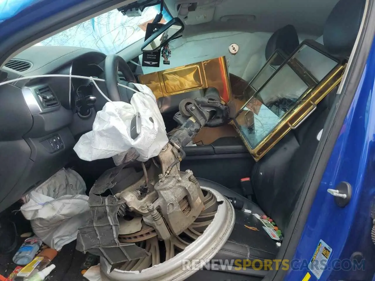 7 Photograph of a damaged car KMTG64LA1MU075945 GENESIS G70 2021
