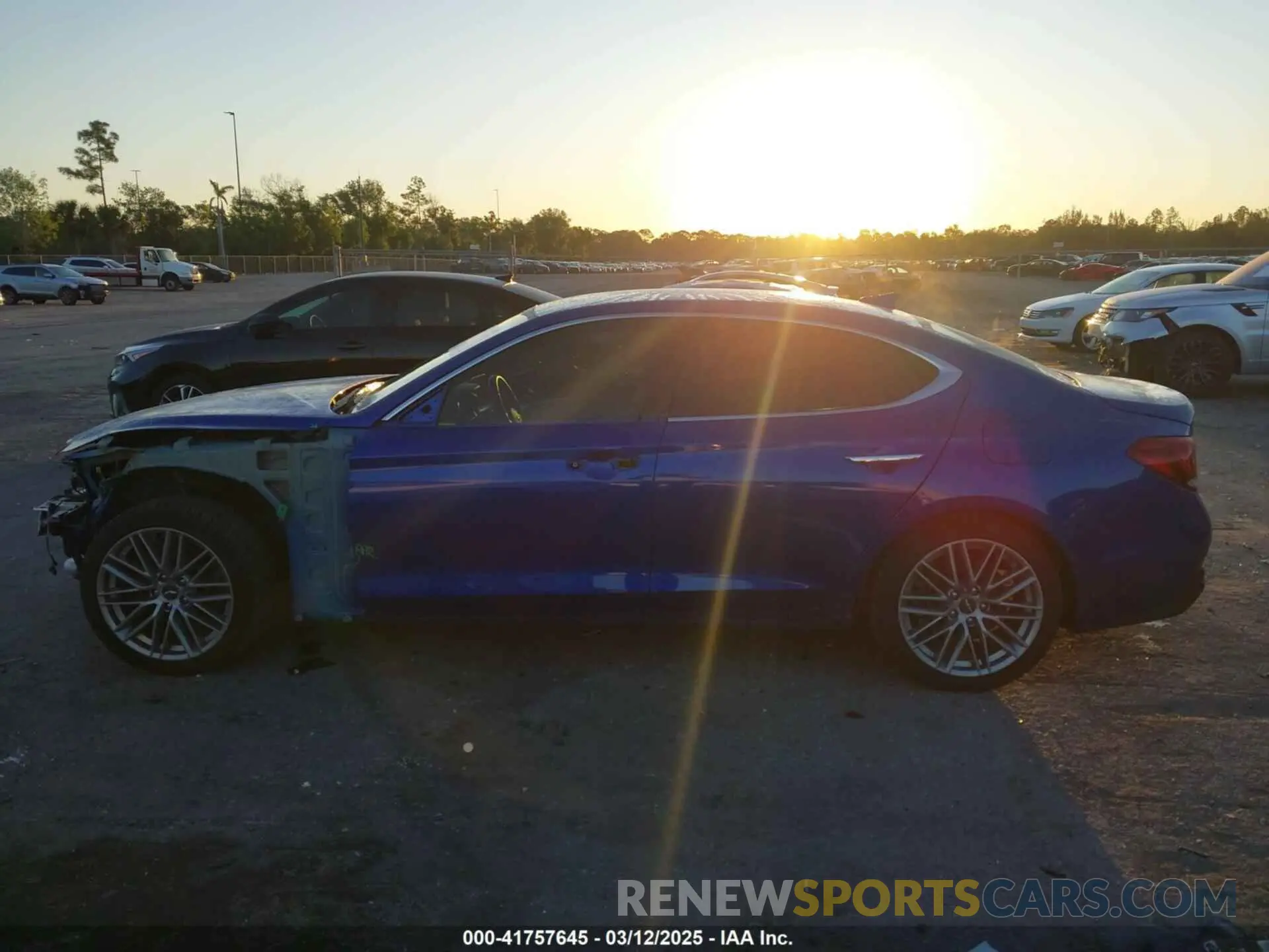 15 Photograph of a damaged car KMTG64LA9MU067141 GENESIS G70 2021