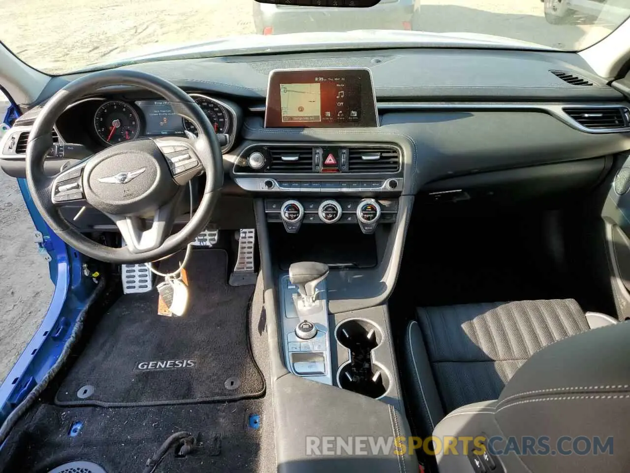 8 Фотография поврежденного автомобиля KMTG74LEXMU074292 GENESIS G70 2021