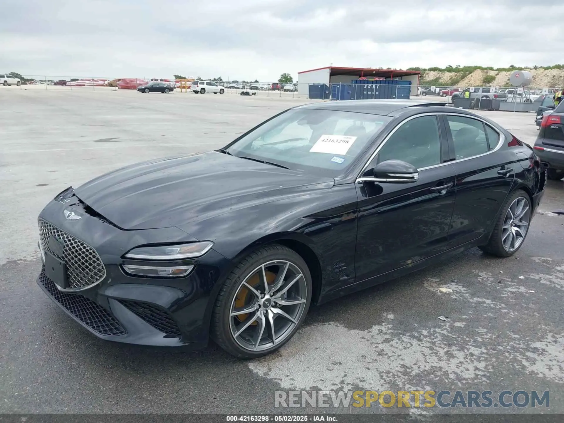 2 Фотография поврежденного автомобиля KMTG34TA2NU103715 GENESIS G70 2022