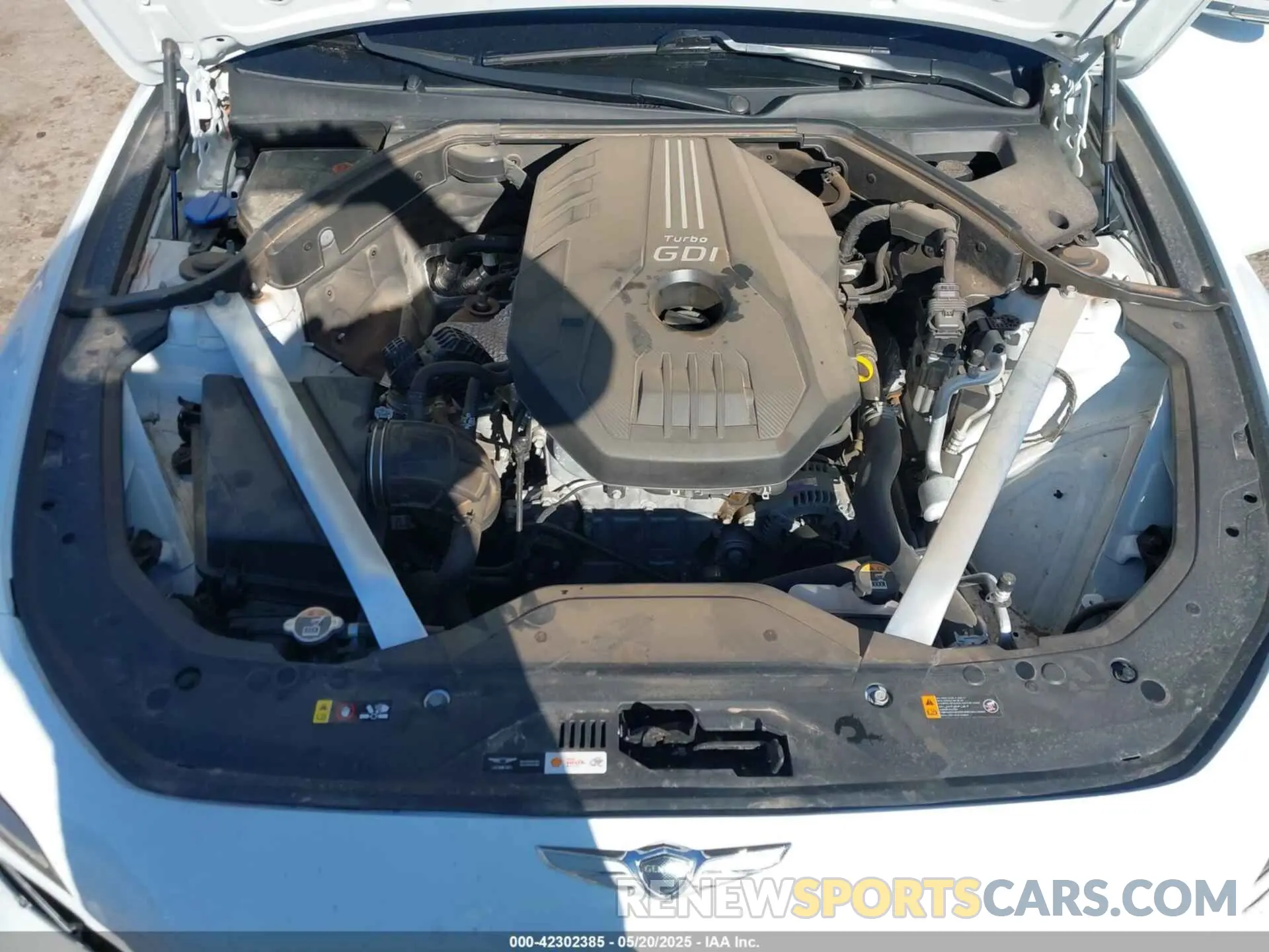 10 Photograph of a damaged car KMTG34TA2NU103990 GENESIS G70 2022