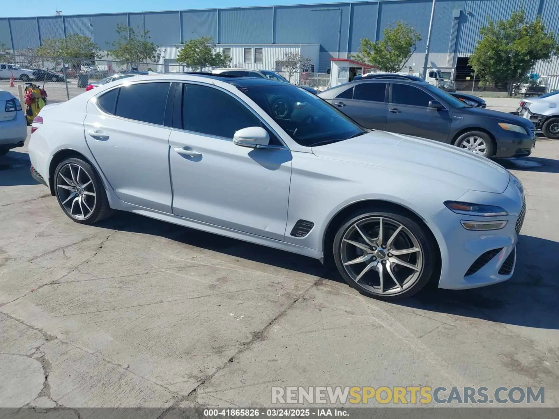 1 Фотография поврежденного автомобиля KMTG34TA4NU089493 GENESIS G70 2022