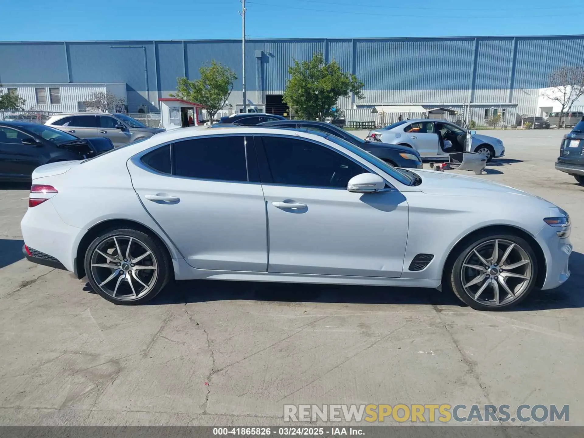 12 Фотография поврежденного автомобиля KMTG34TA4NU089493 GENESIS G70 2022