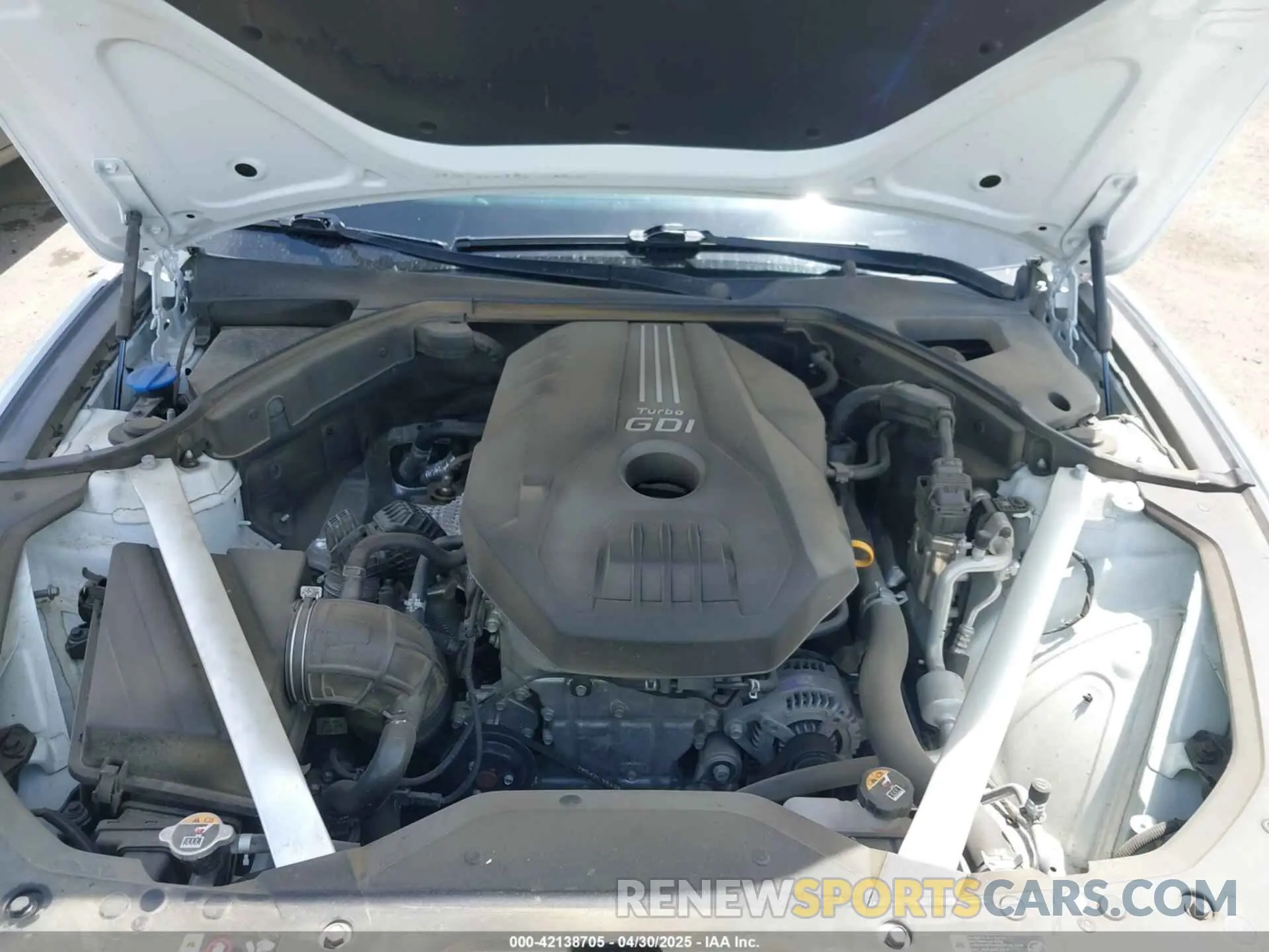 10 Фотография поврежденного автомобиля KMTG34TA9NU095130 GENESIS G70 2022