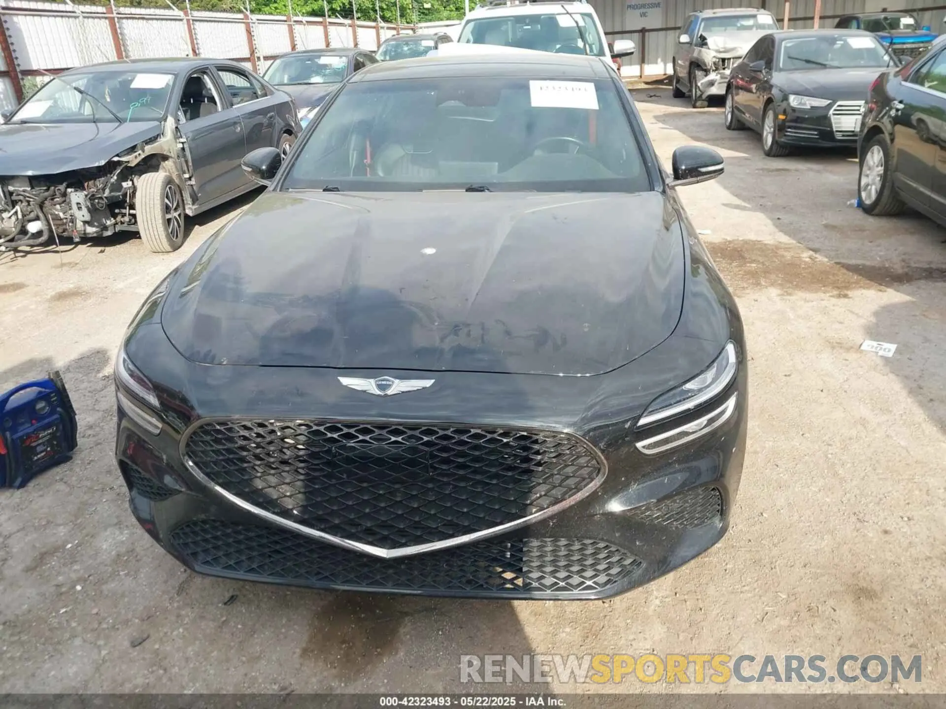 12 Photograph of a damaged car KMTG54TE0NU081954 GENESIS G70 2022
