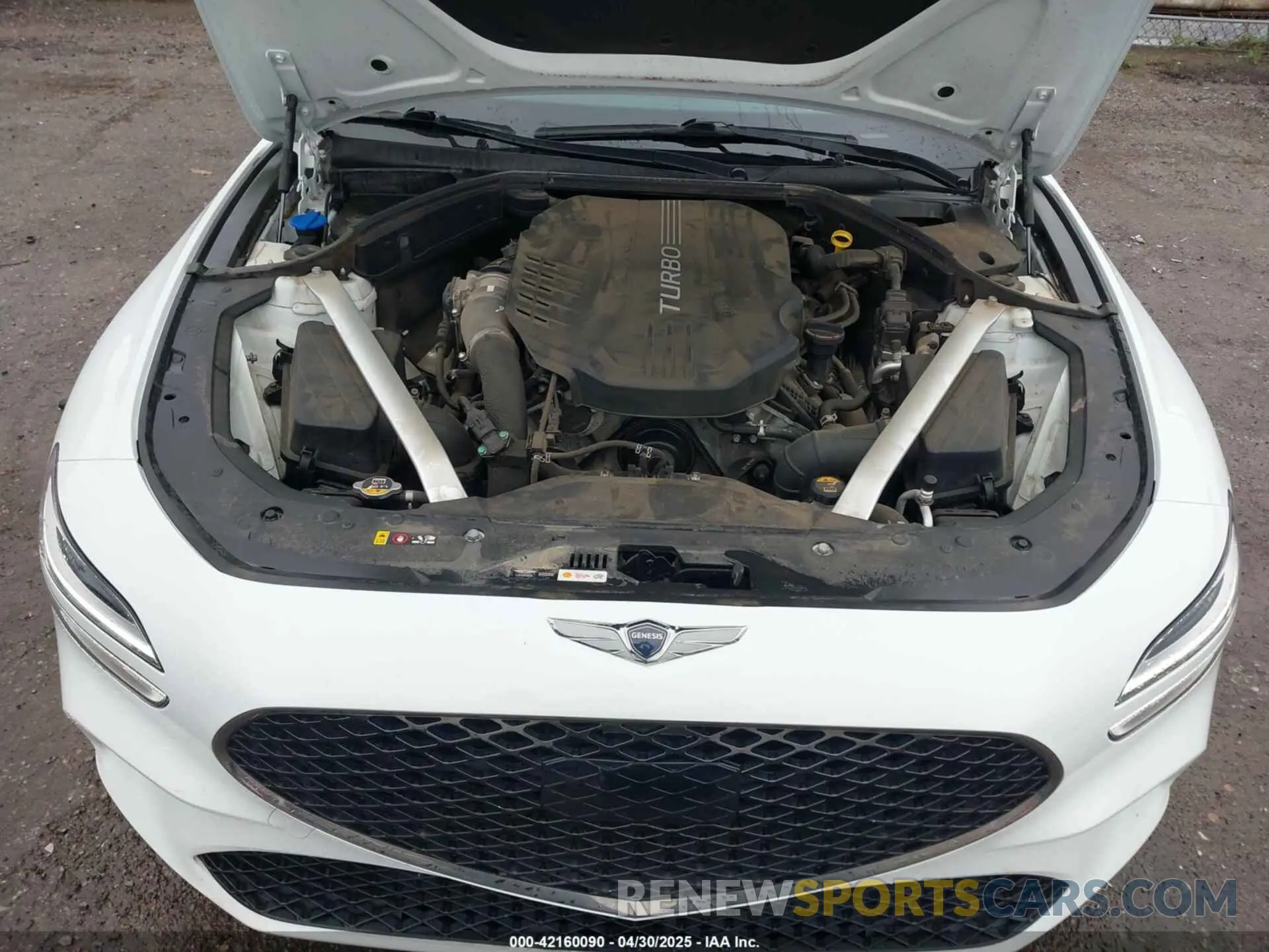 10 Фотография поврежденного автомобиля KMTG54TE1NU095944 GENESIS G70 2022