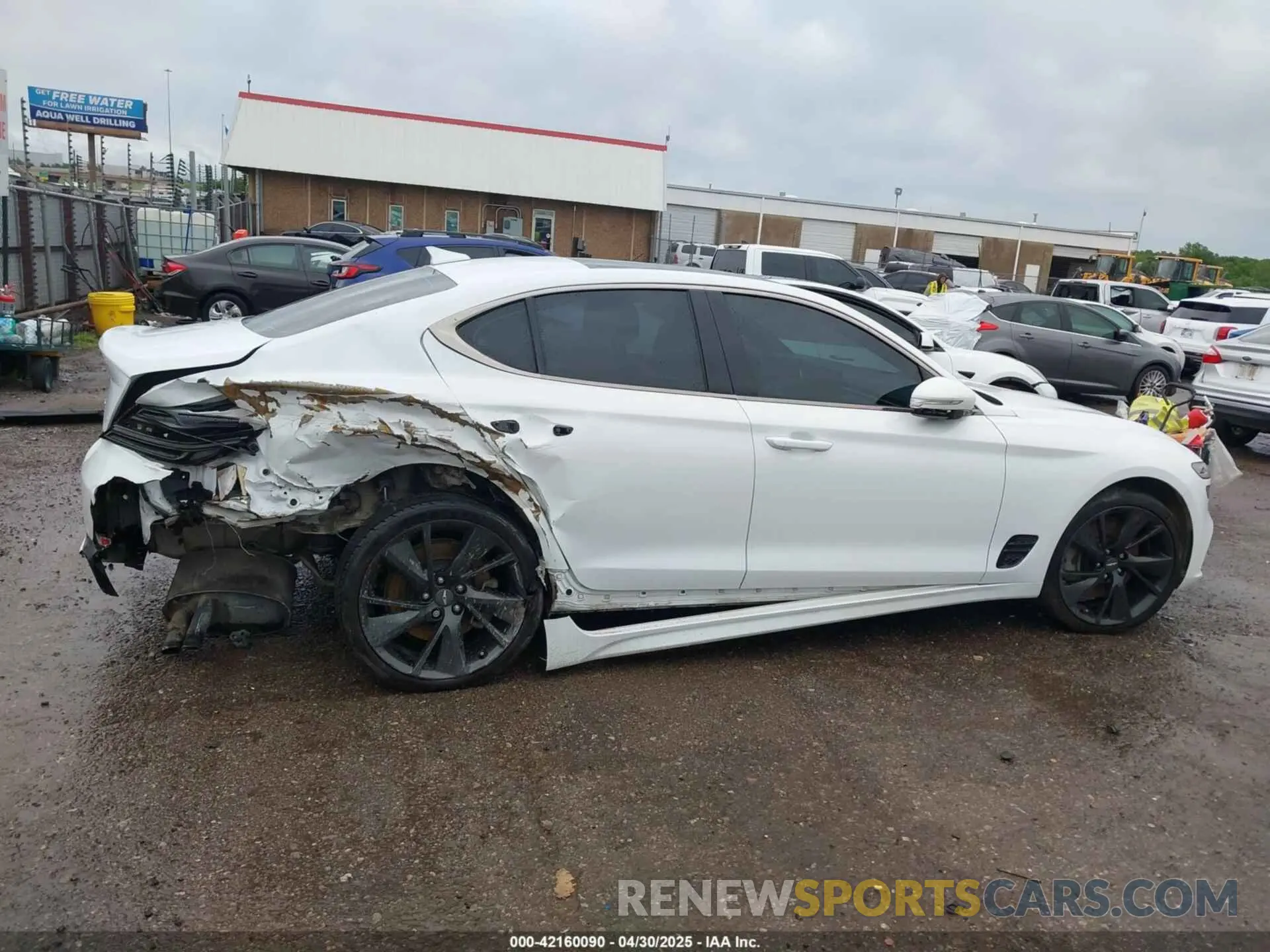 13 Фотография поврежденного автомобиля KMTG54TE1NU095944 GENESIS G70 2022
