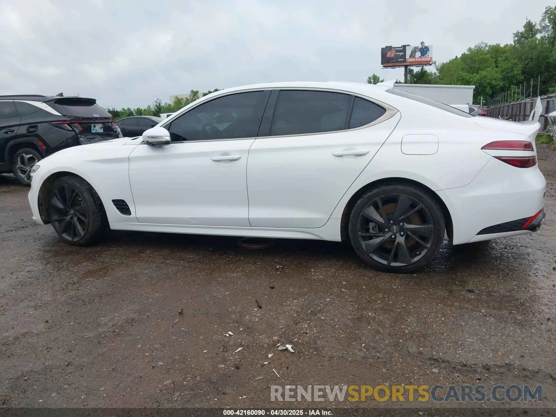 14 Фотография поврежденного автомобиля KMTG54TE1NU095944 GENESIS G70 2022