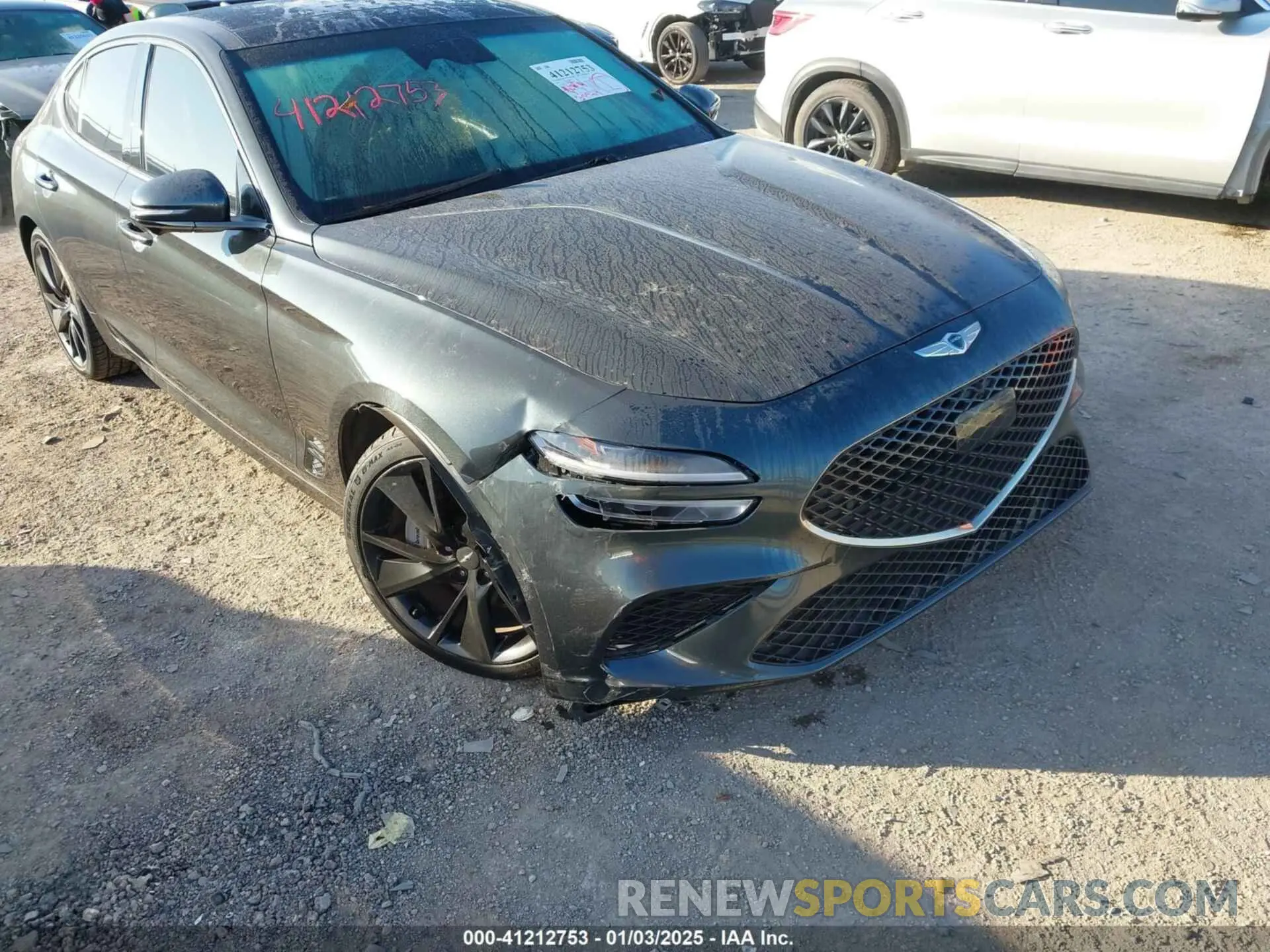 17 Photograph of a damaged car KMTG54TE7NU088285 GENESIS G70 2022