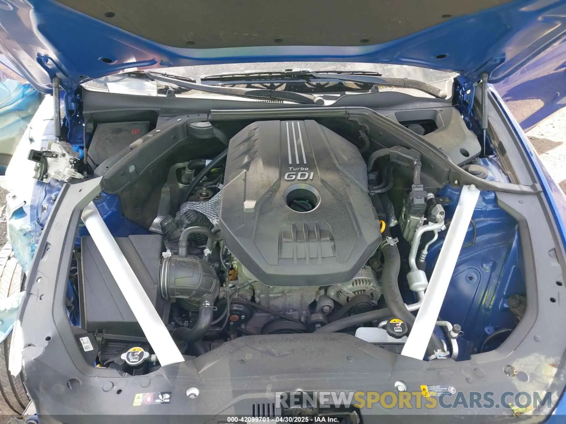 10 Фотография поврежденного автомобиля KMTG34TA2PU115639 GENESIS G70 2023