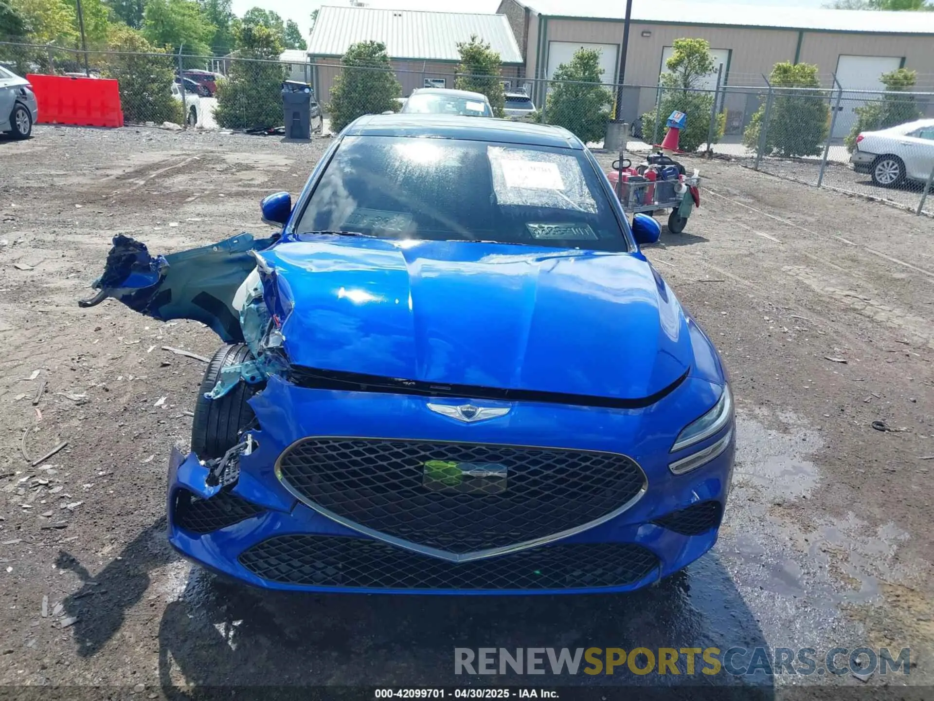 11 Фотография поврежденного автомобиля KMTG34TA2PU115639 GENESIS G70 2023