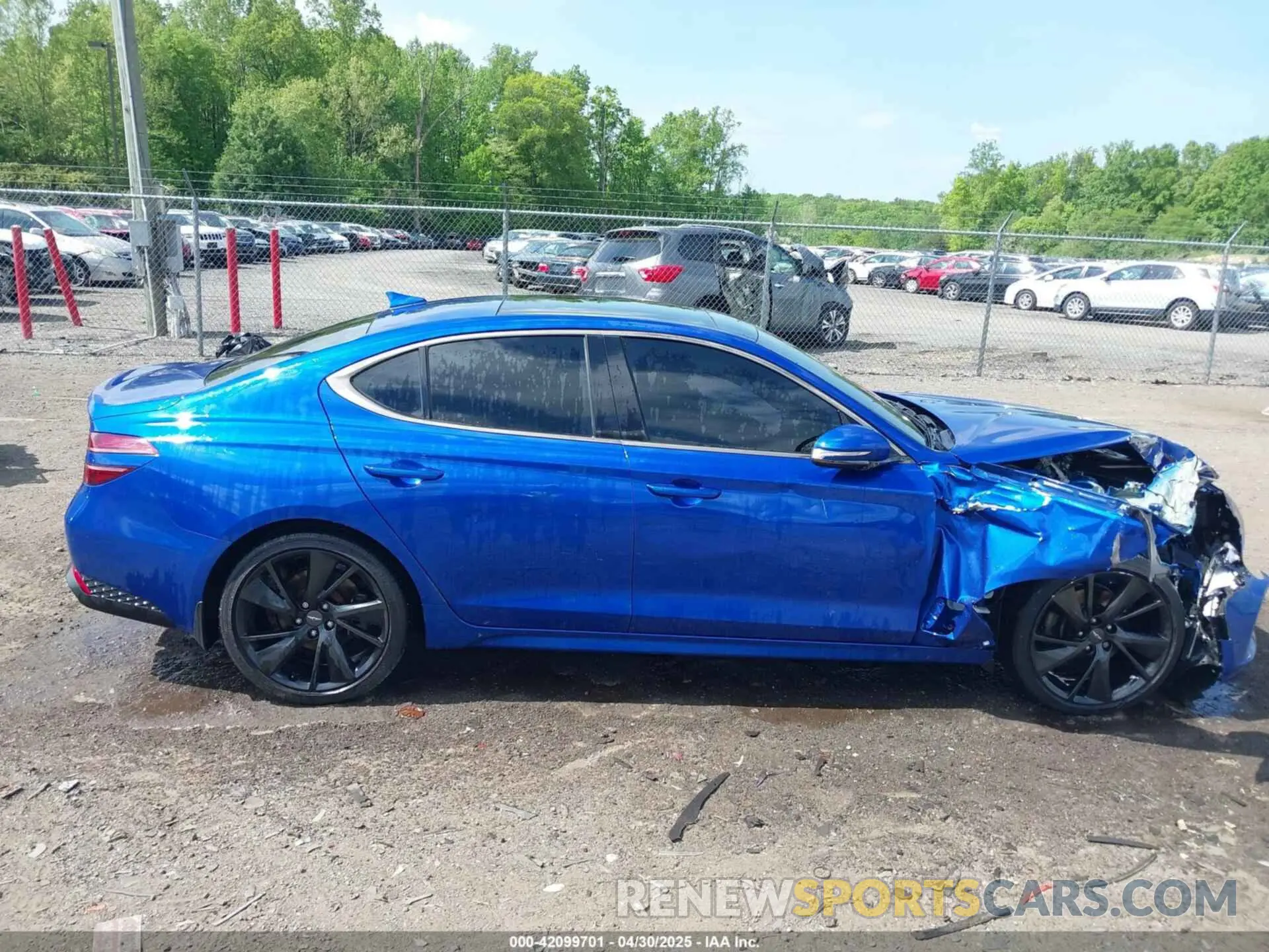 12 Фотография поврежденного автомобиля KMTG34TA2PU115639 GENESIS G70 2023