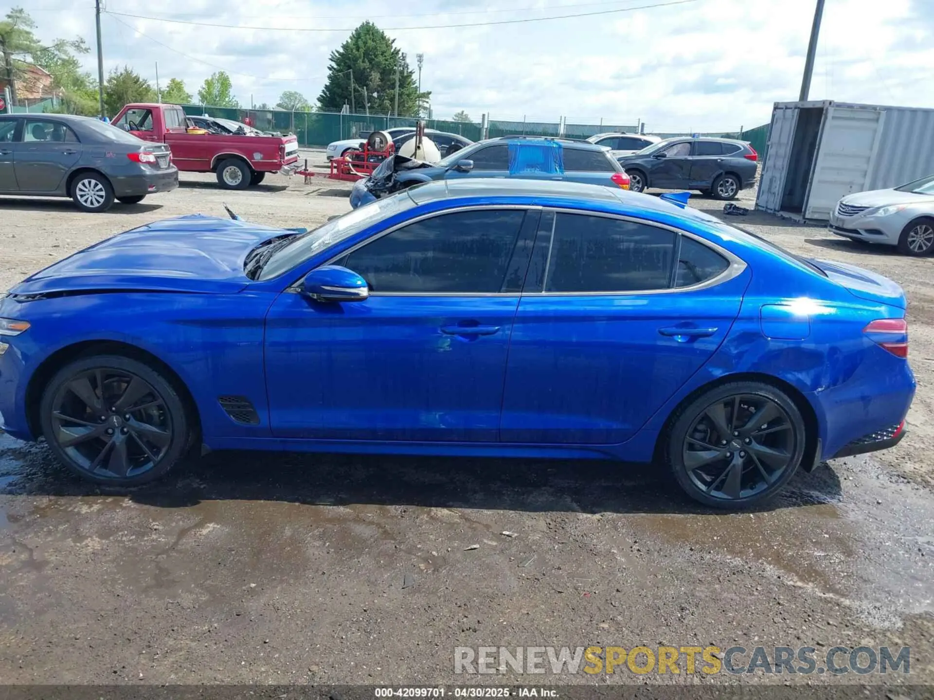 13 Фотография поврежденного автомобиля KMTG34TA2PU115639 GENESIS G70 2023