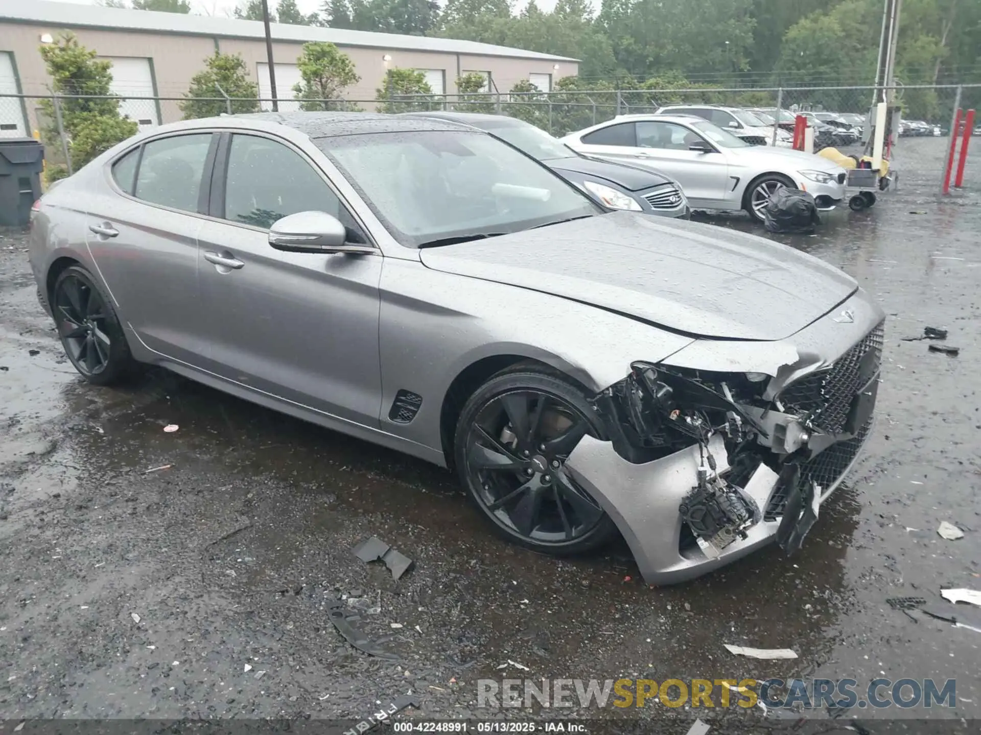 1 Фотография поврежденного автомобиля KMTG34TA2PU121151 GENESIS G70 2023