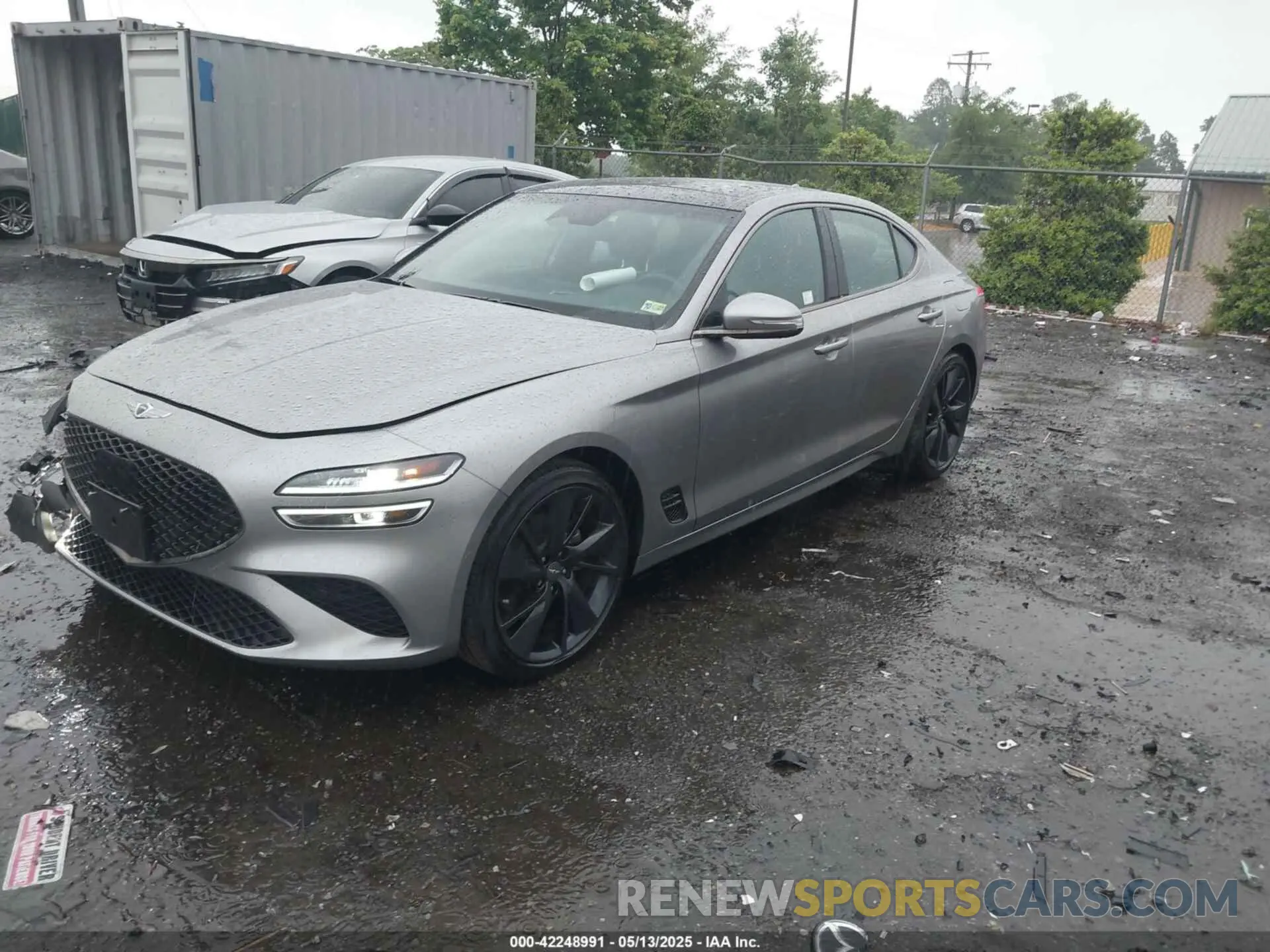 2 Фотография поврежденного автомобиля KMTG34TA2PU121151 GENESIS G70 2023