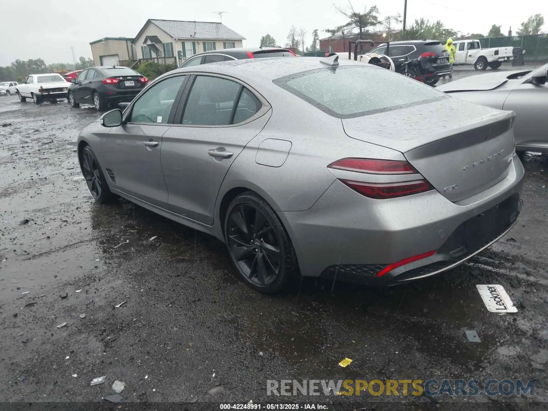 3 Фотография поврежденного автомобиля KMTG34TA2PU121151 GENESIS G70 2023