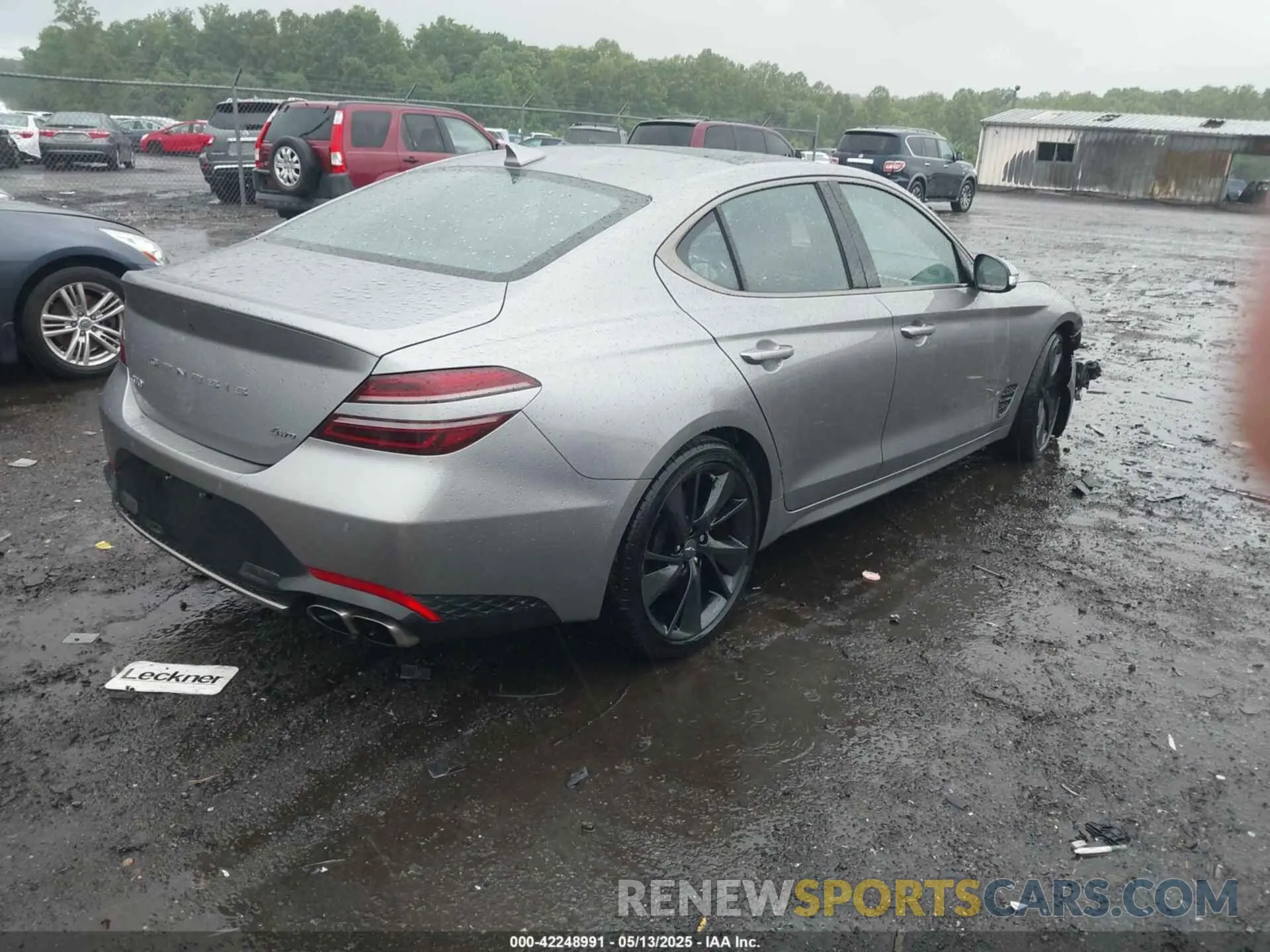 4 Фотография поврежденного автомобиля KMTG34TA2PU121151 GENESIS G70 2023